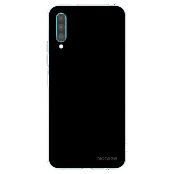 Picasee silikonový průhledný obal pro Samsung Galaxy A30s A307F - Black Bliss