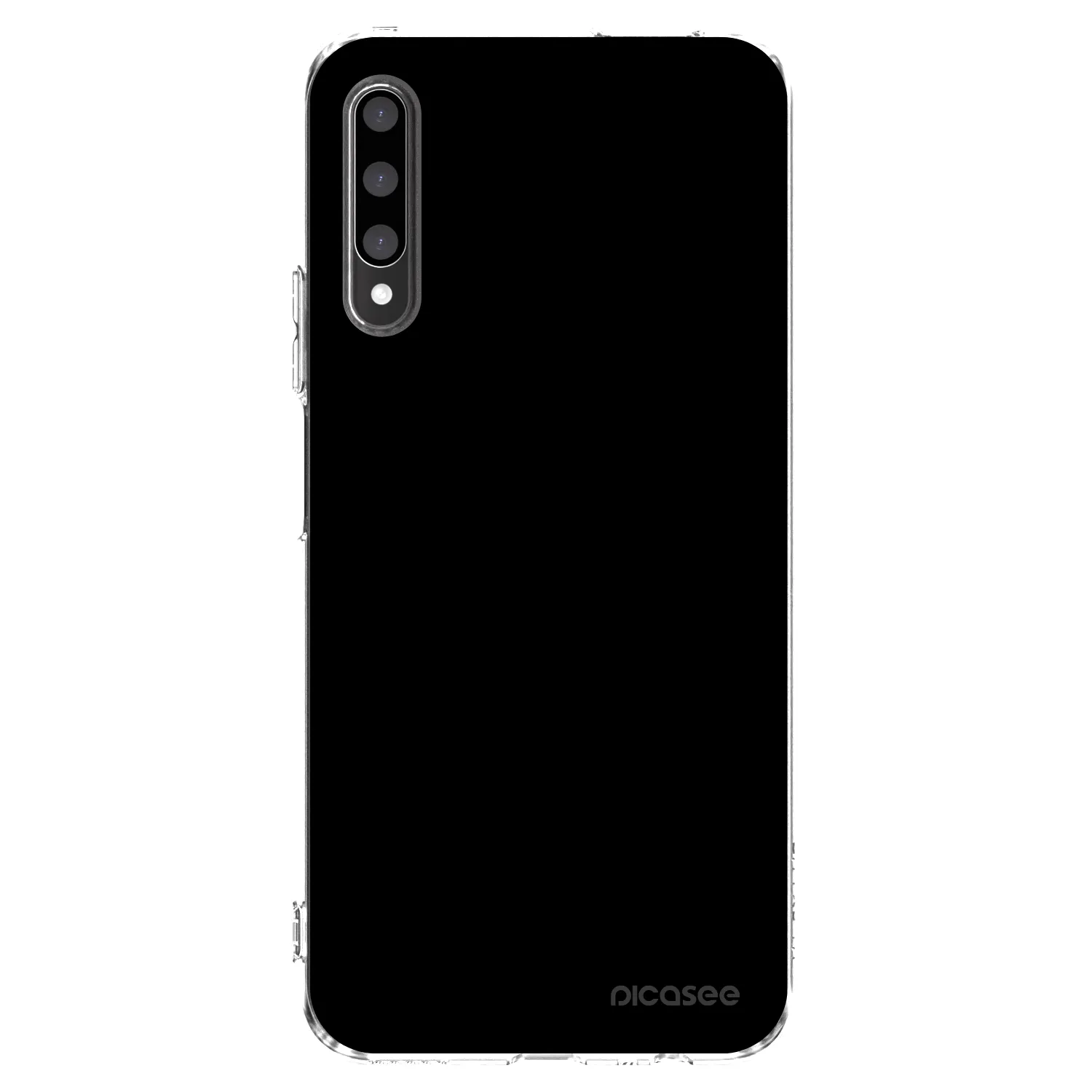 Picasee silikonový průhledný obal pro Honor 9X Pro - Black Bliss