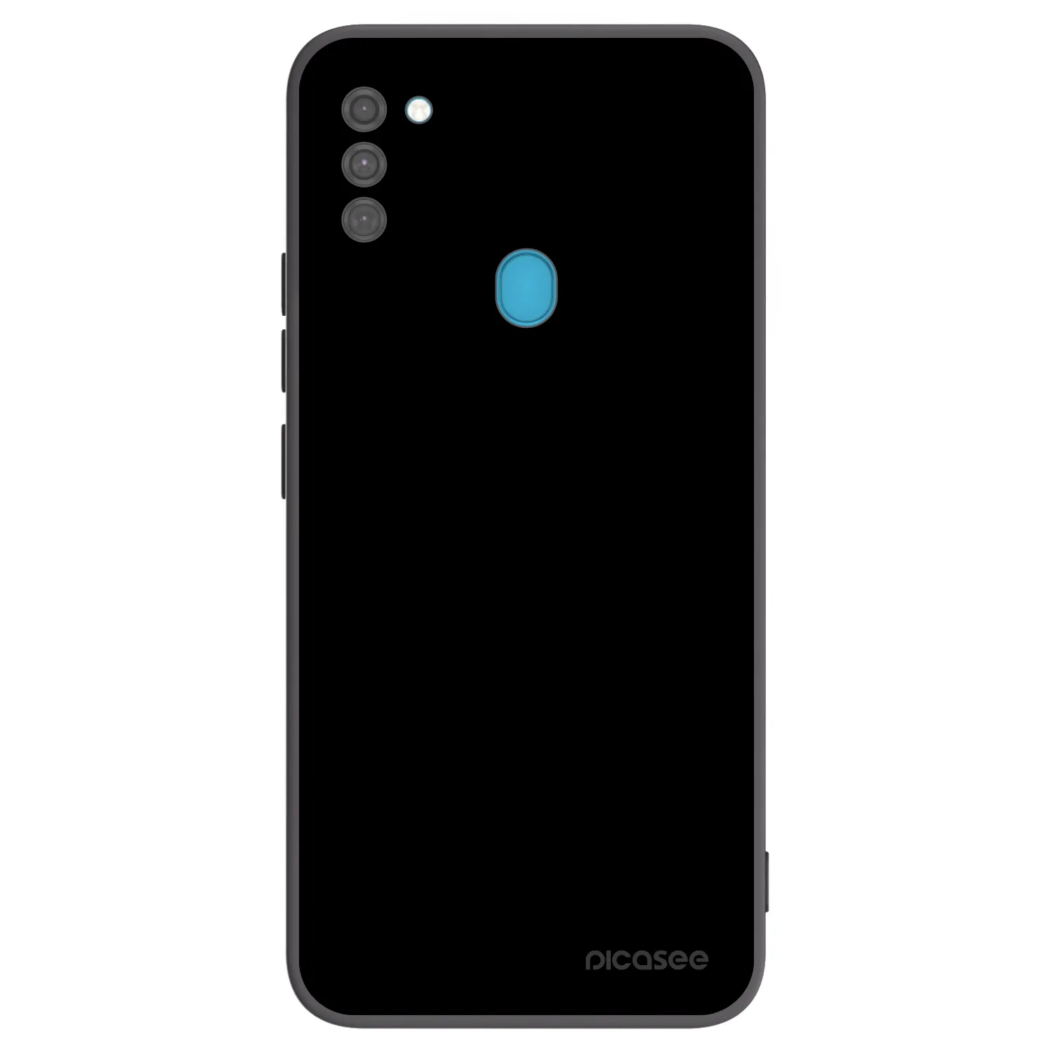 Picasee silikonový černý obal pro Samsung Galaxy M11 - Black Bliss