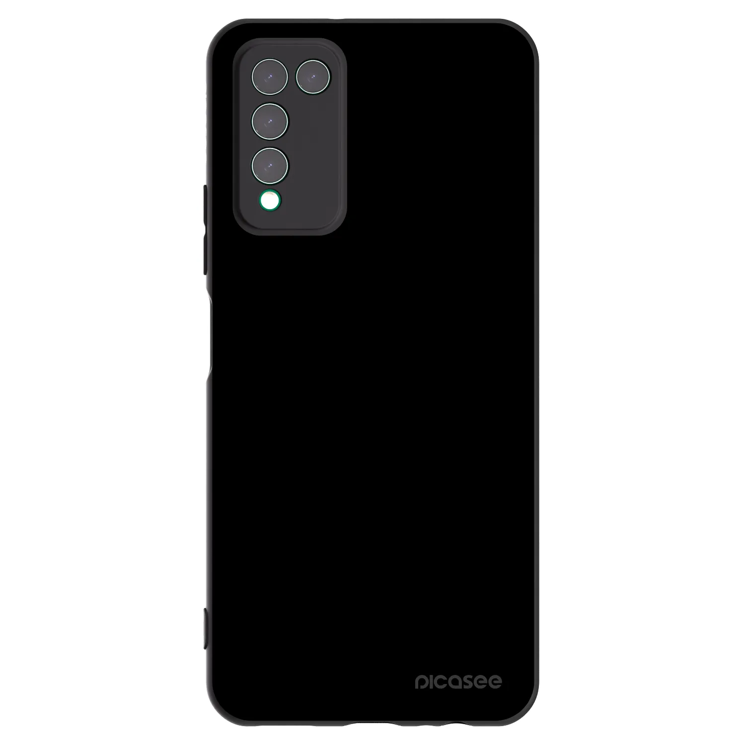 Picasee silikonový černý obal pro Honor 10X Lite - Black Bliss