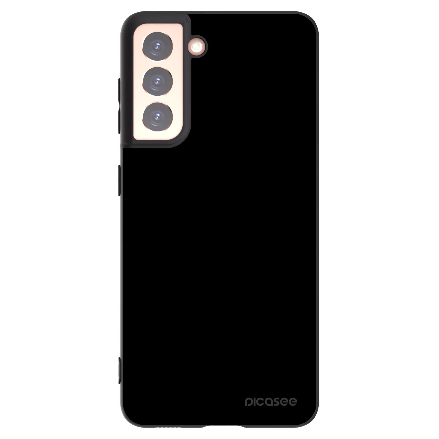 Picasee silikonový černý obal pro Samsung Galaxy S21 5G G991B - Black Bliss