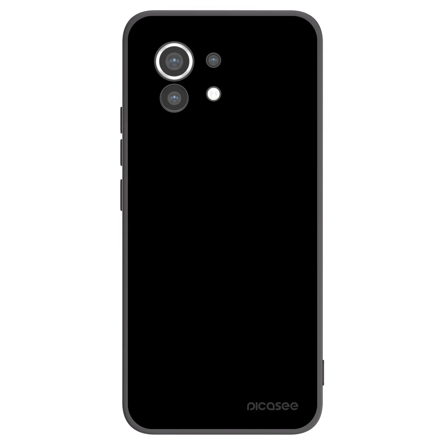 Picasee silikonový černý obal pro Xiaomi Mi 11 - Black Bliss