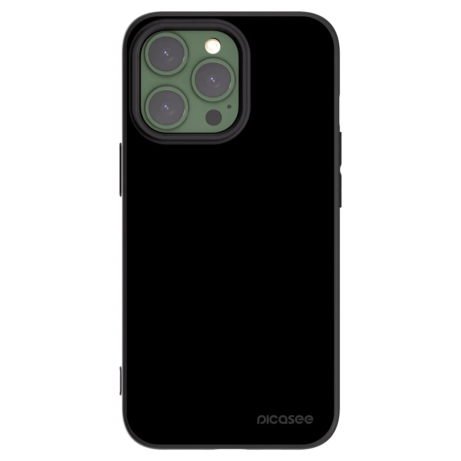 Picasee silikonový černý obal pro Apple iPhone 13 Pro - Black Bliss