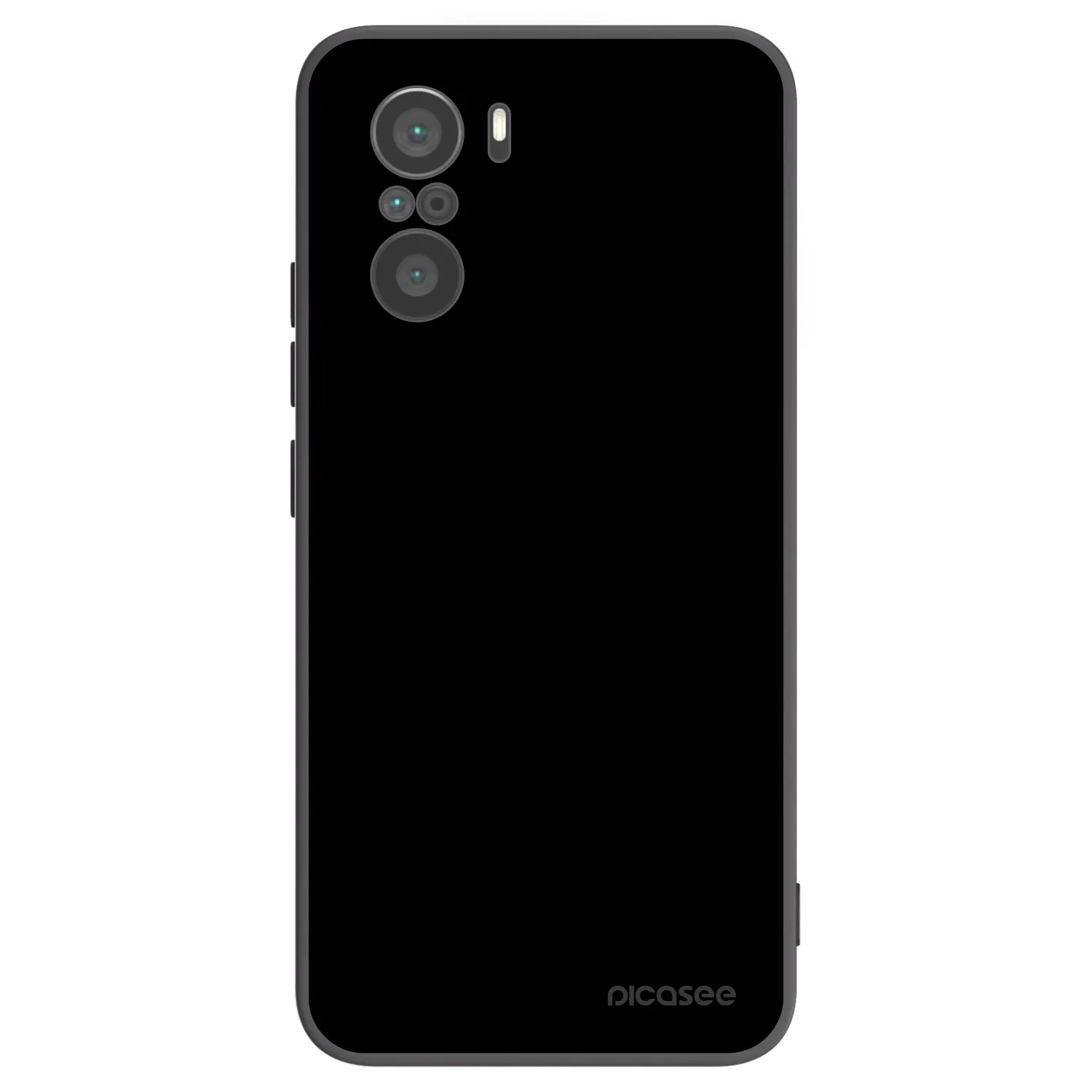 Picasee silikonový černý obal pro Xiaomi Poco F3 - Black Bliss