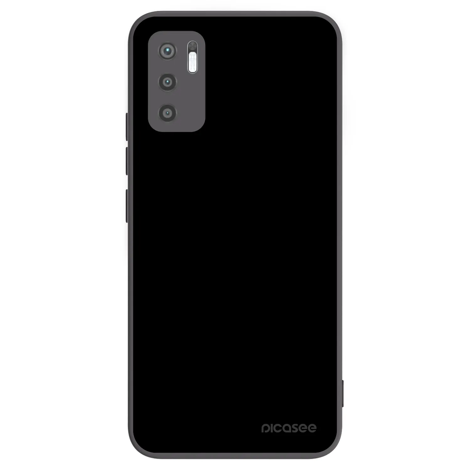 Picasee silikonový černý obal pro Xiaomi Redmi Note 10 5G - Black Bliss