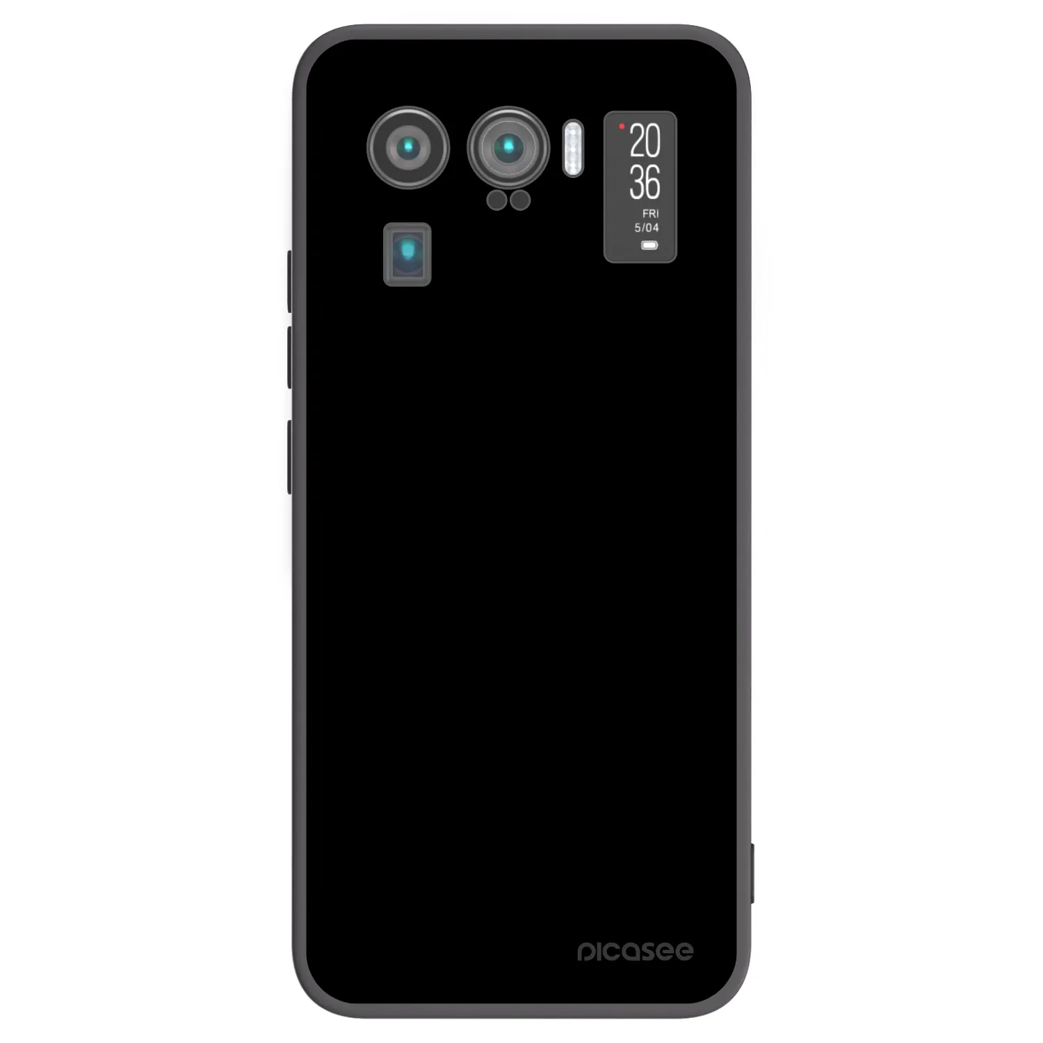 Picasee silikonový černý obal pro Xiaomi Mi 11 Ultra - Black Bliss