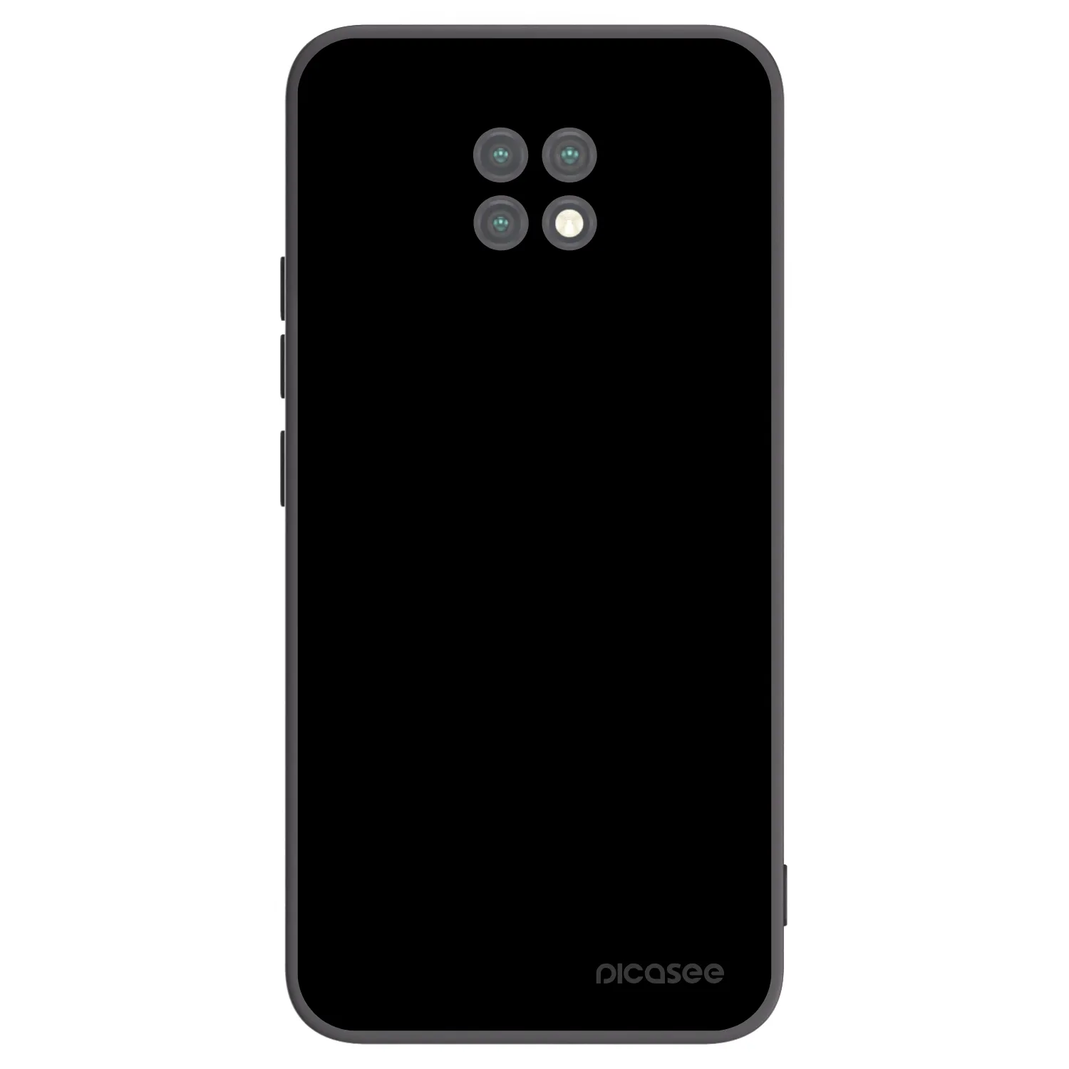 Picasee silikonový černý obal pro Xiaomi Redmi Note 9T - Black Bliss