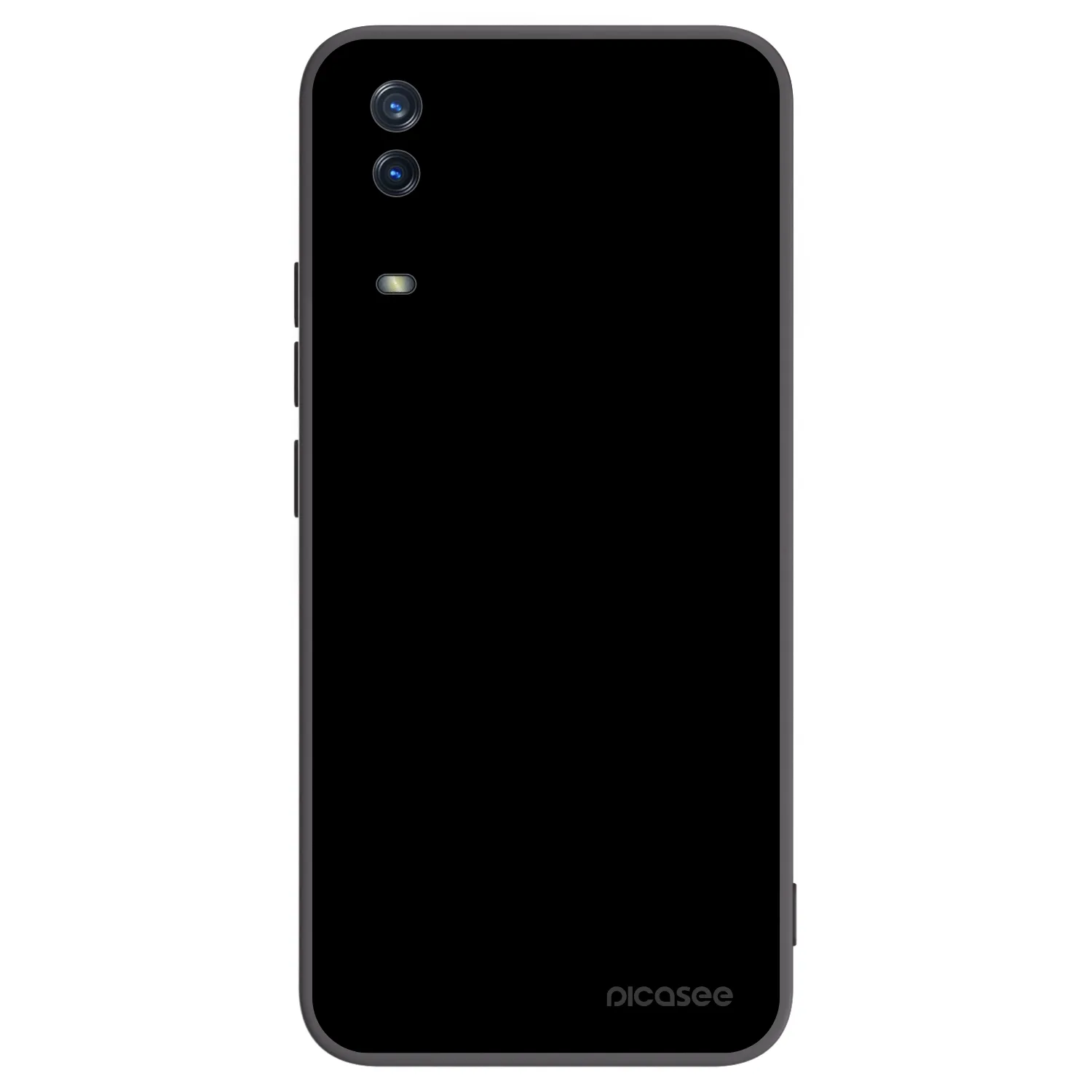 Picasee silikonový černý obal pro Vivo Y11s - Black Bliss