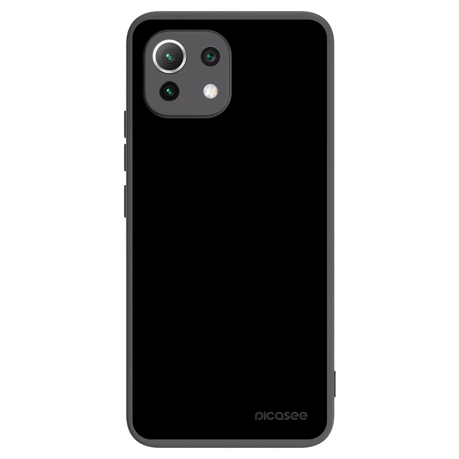Picasee silikonový černý obal pro Xiaomi 11 Lite 5G NE - Black Bliss