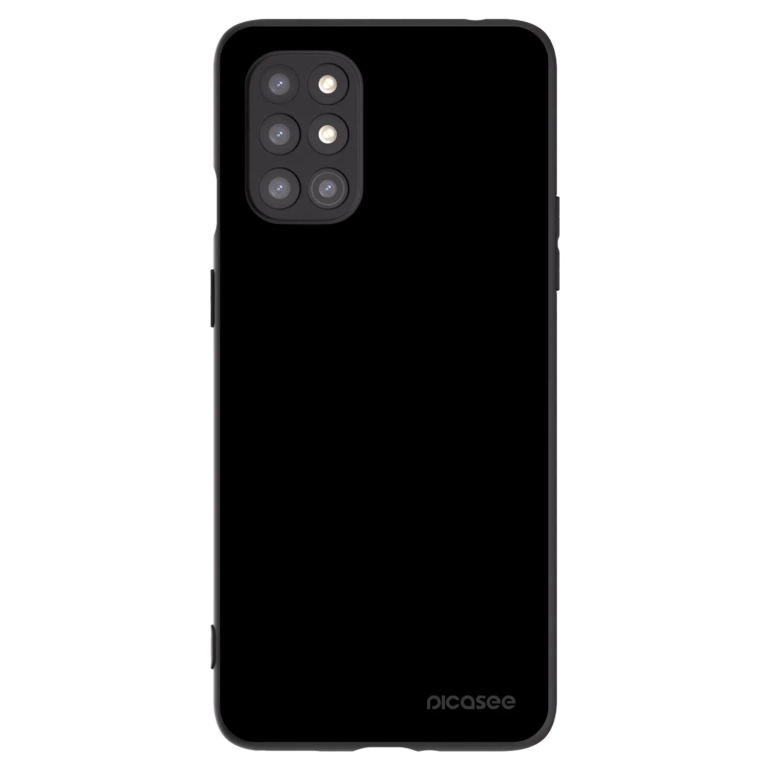 Picasee silikonový černý obal pro OnePlus 8T - Black Bliss