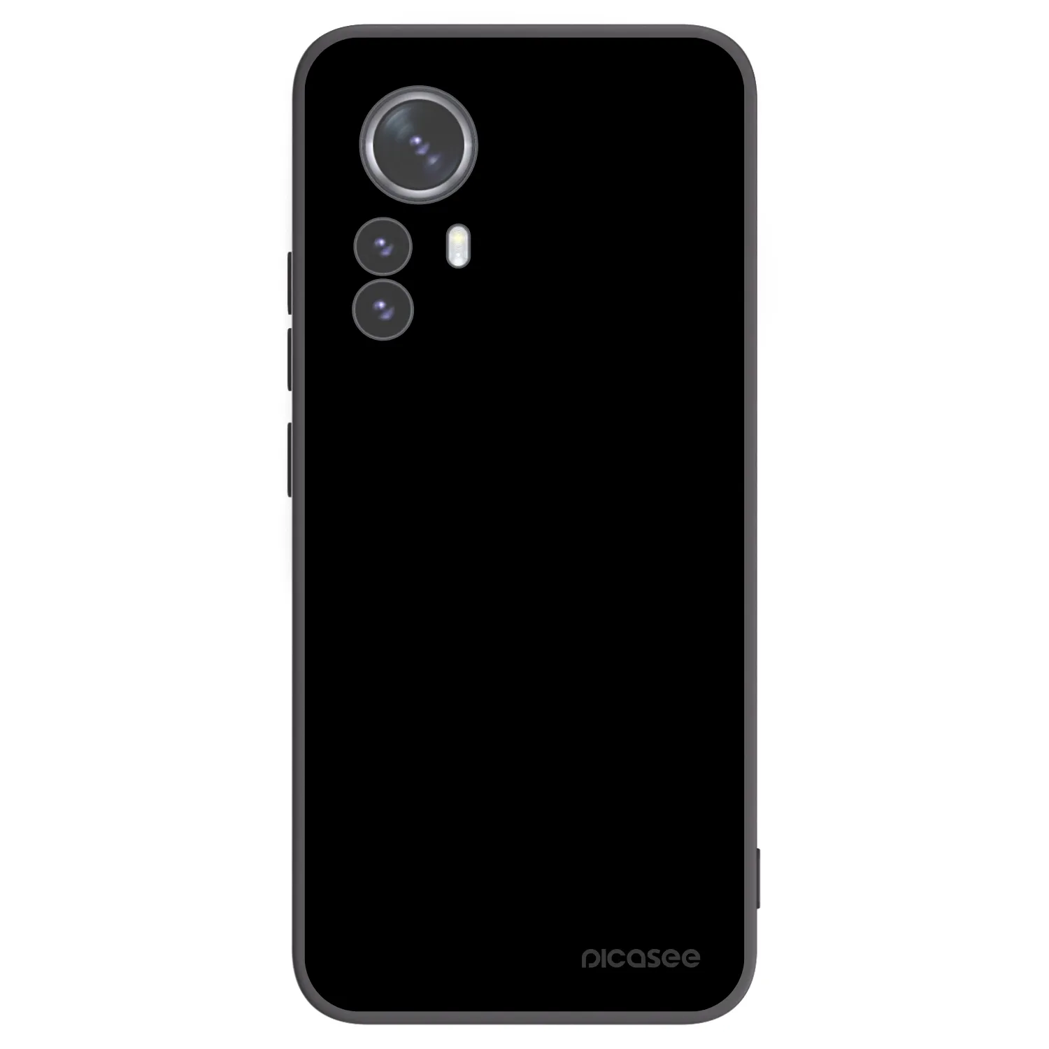 Picasee silikonový černý obal pro Xiaomi 12 Pro - Black Bliss
