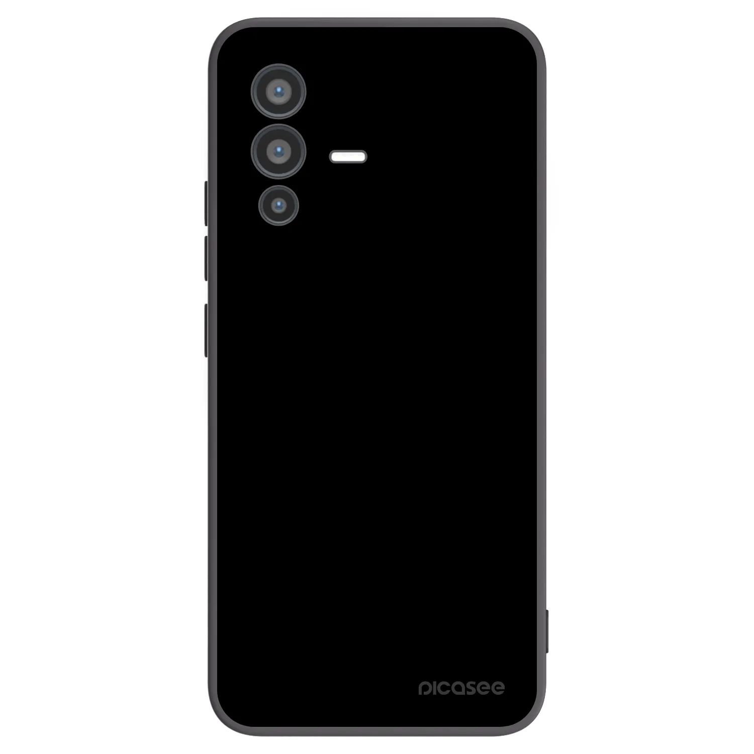 Picasee silikonový černý obal pro Vivo V23 5G - Black Bliss
