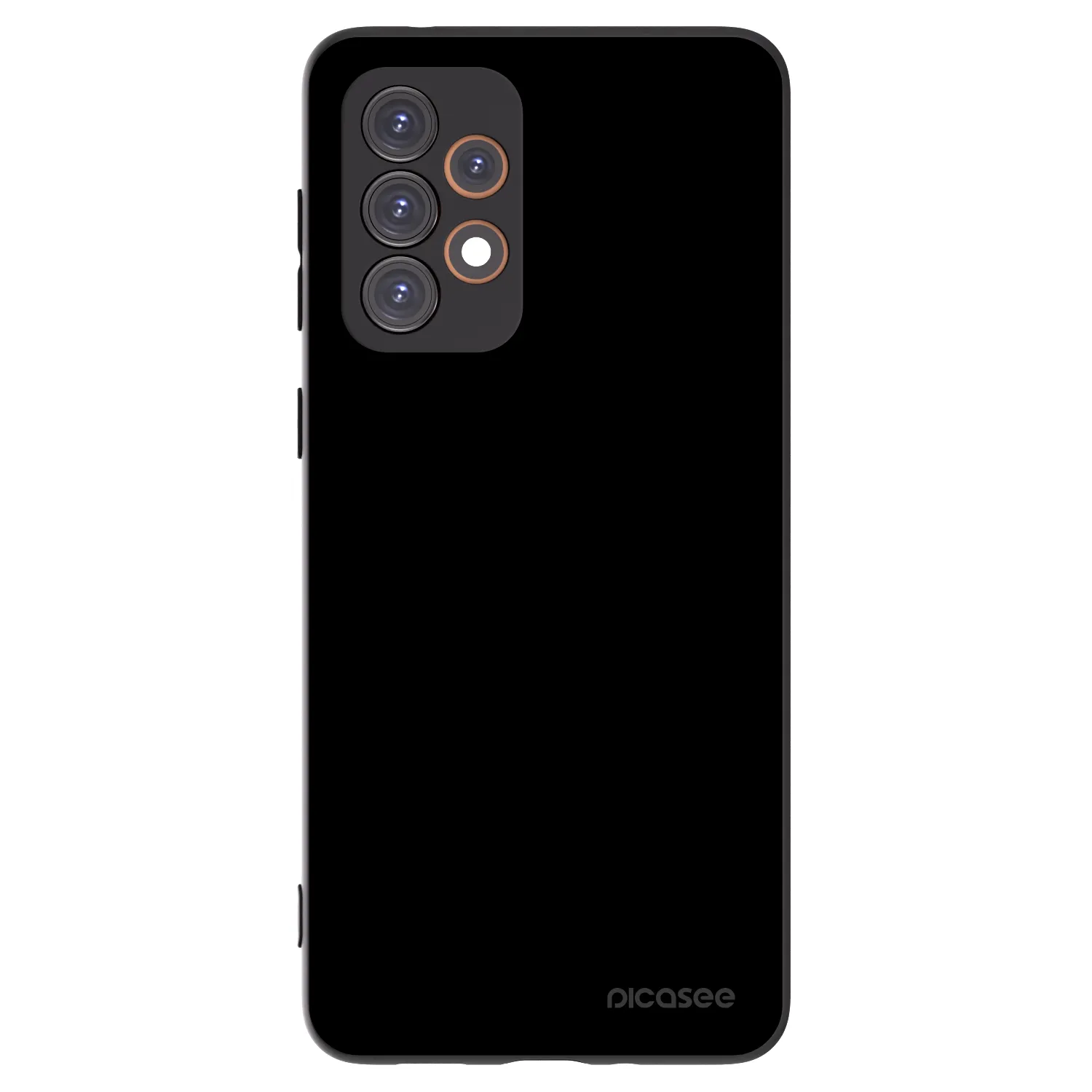 Picasee silikonový černý obal pro Samsung Galaxy A33 5G A336 - Black Bliss