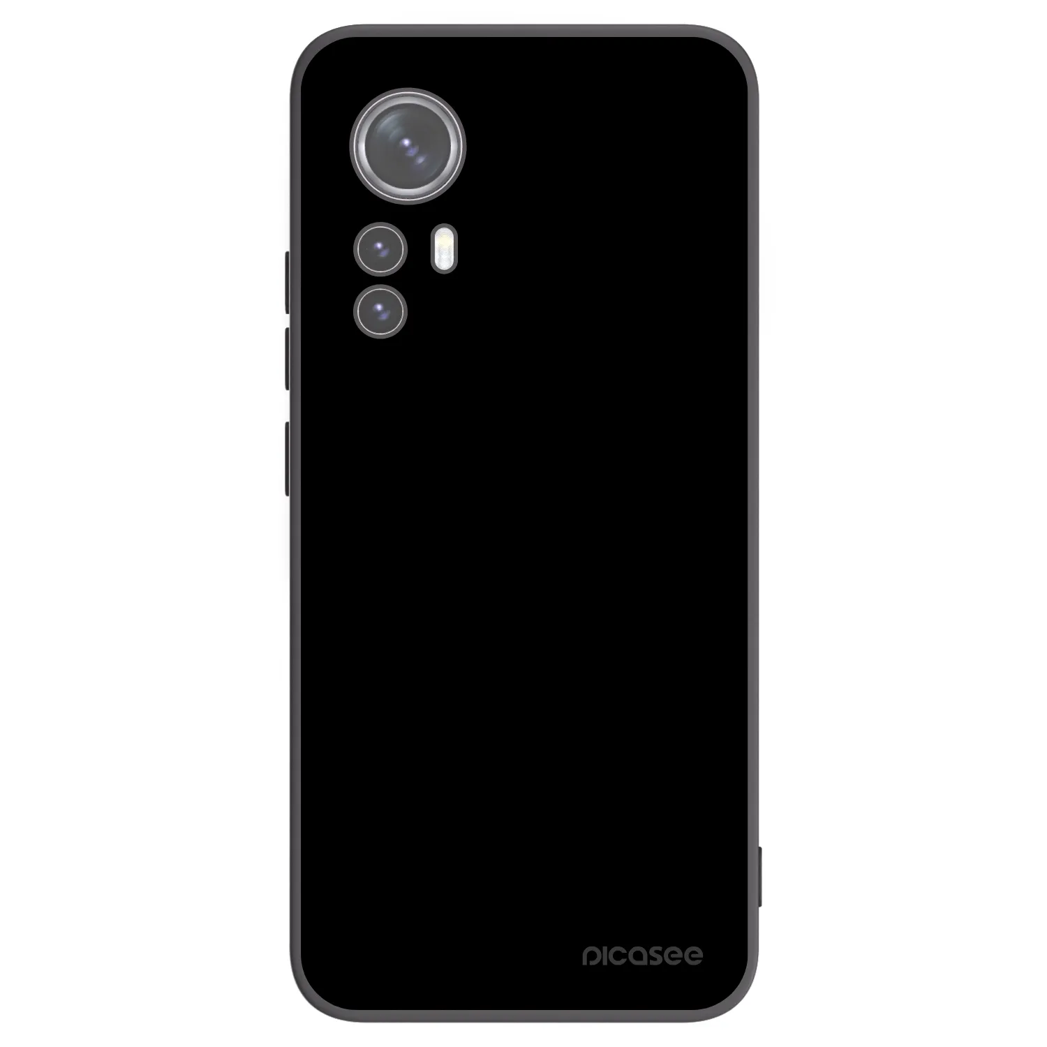 Picasee silikonový černý obal pro Xiaomi 12X - Black Bliss