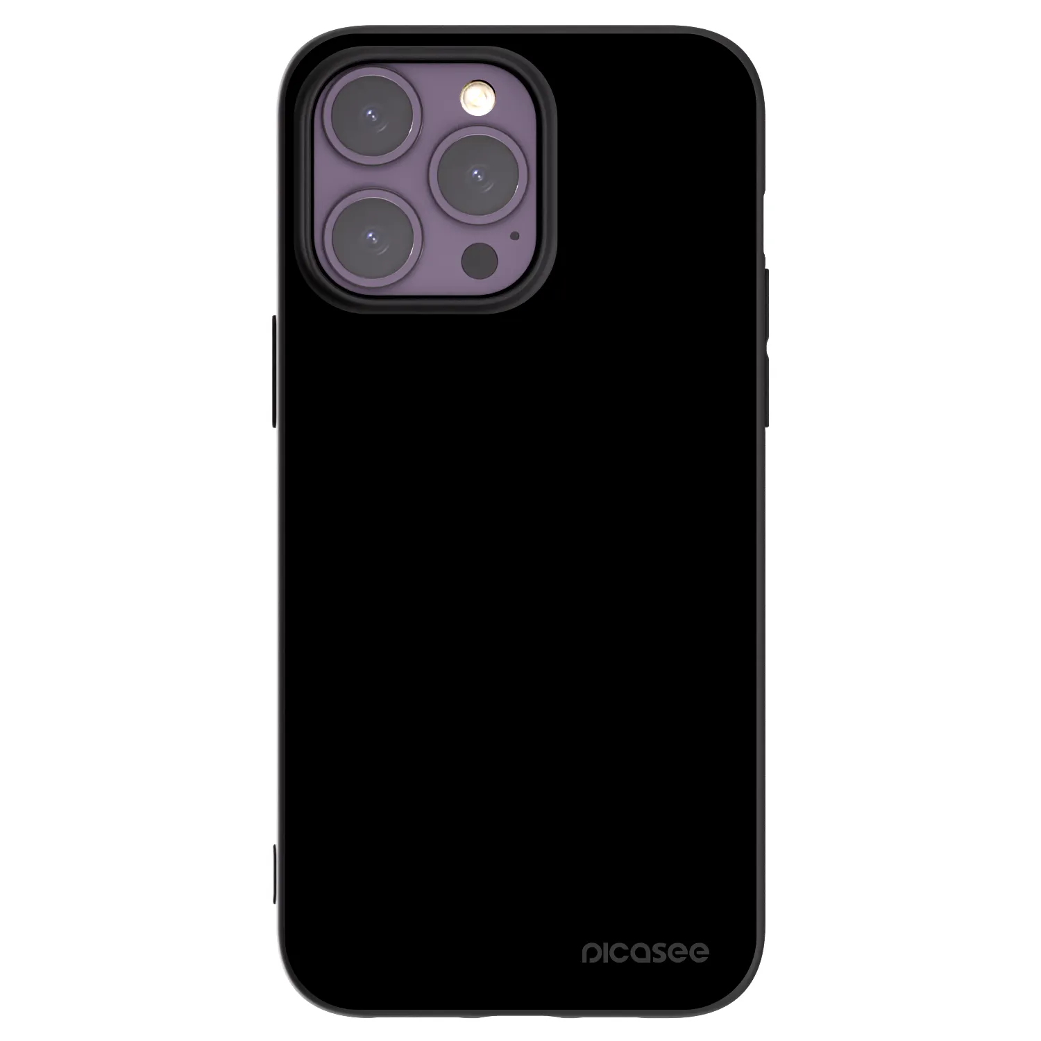Picasee silikonový černý obal pro Apple iPhone 14 Pro Max - Black Bliss