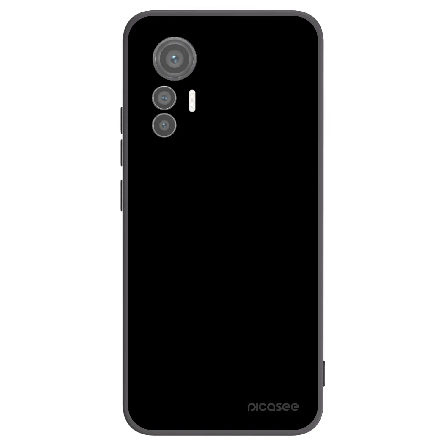 Picasee silikonový černý obal pro Xiaomi 12 Lite - Black Bliss