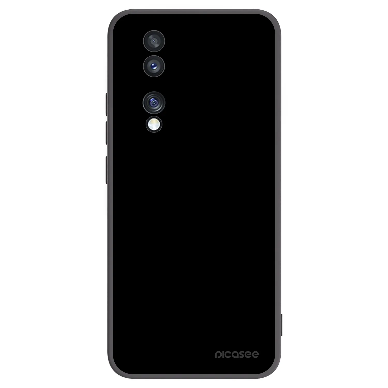 Picasee silikonový černý obal pro Honor 70 - Black Bliss