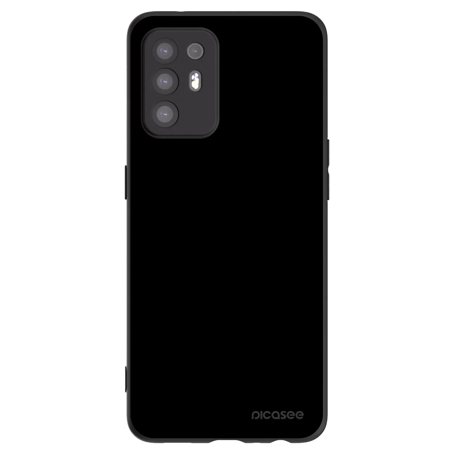 Picasee silikonový černý obal pro OPPO A94 5G - Black Bliss