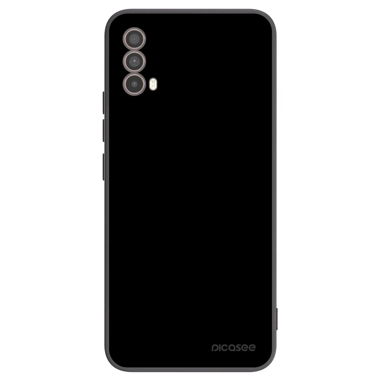 Picasee silikonový černý obal pro Motorola Moto E40 - Black Bliss