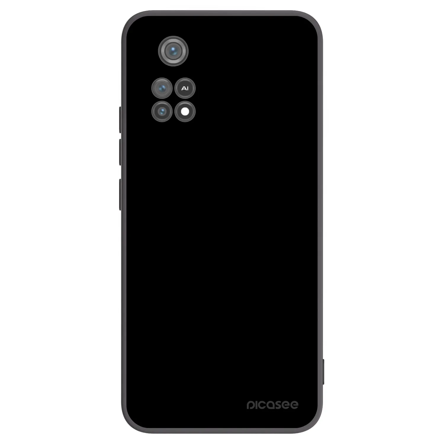 Picasee silikonový černý obal pro Xiaomi Poco M4 Pro - Black Bliss