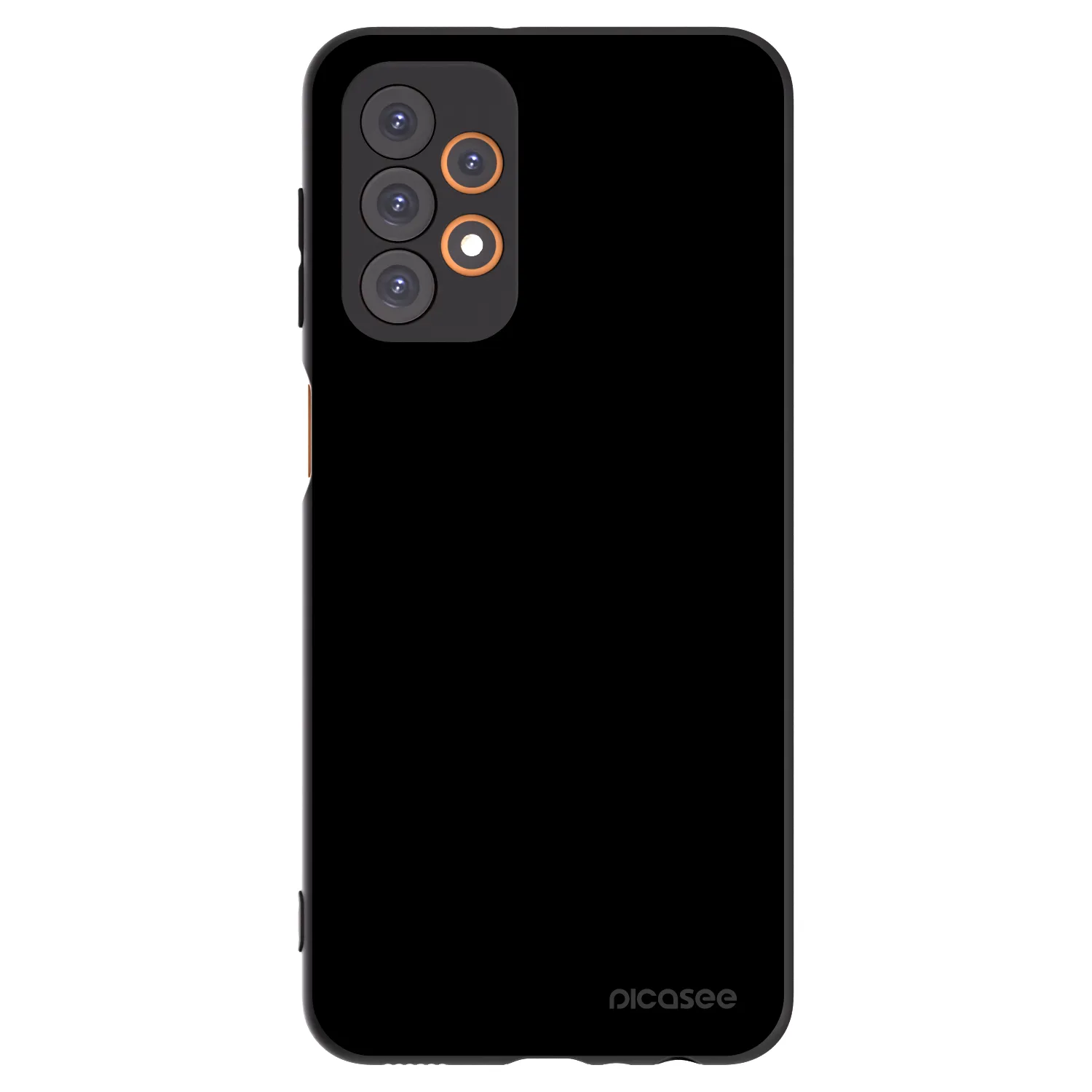 Picasee silikonový černý obal pro Samsung Galaxy A23 A236B 5G - Black Bliss