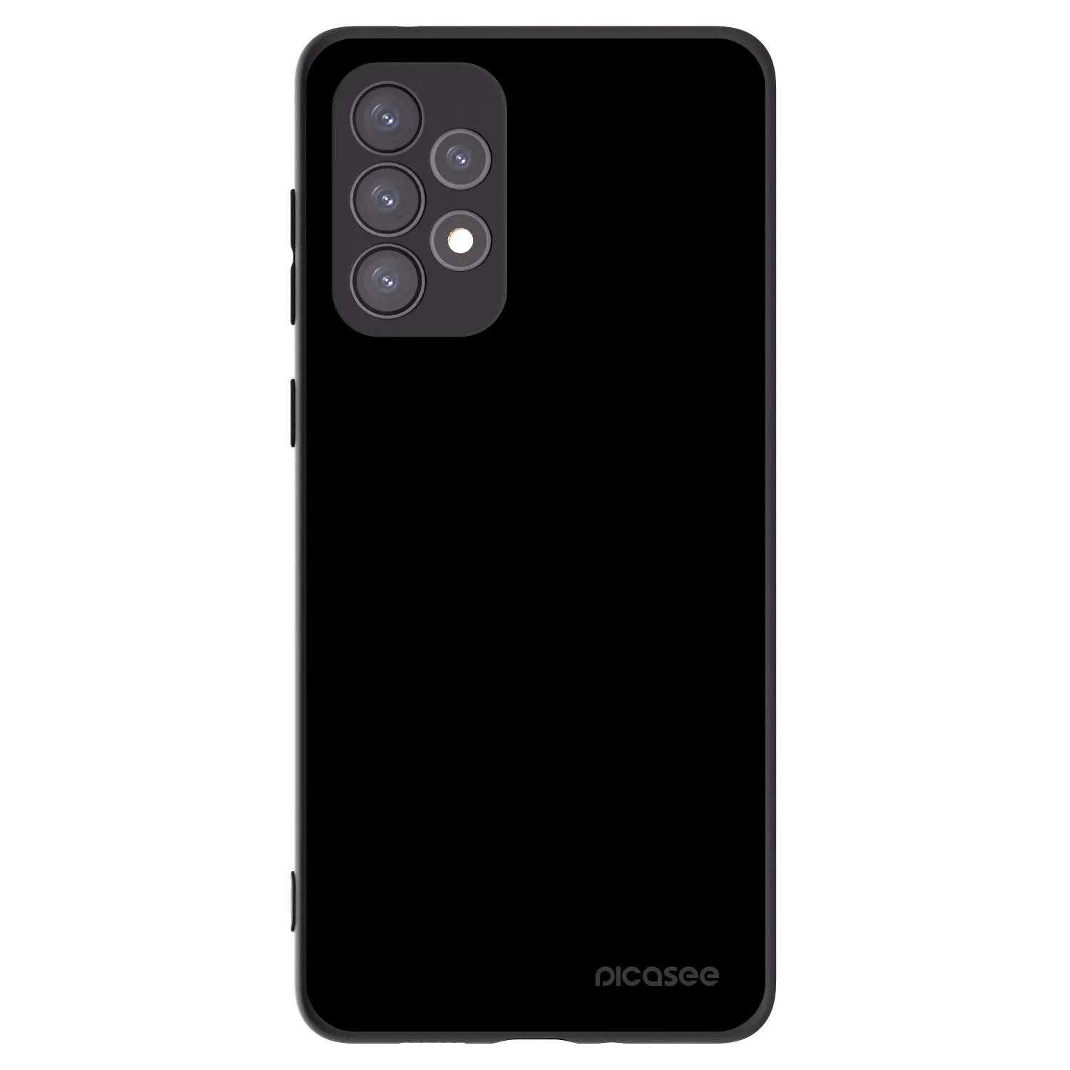 Picasee silikonový černý obal pro Samsung Galaxy A73 5G - Black Bliss