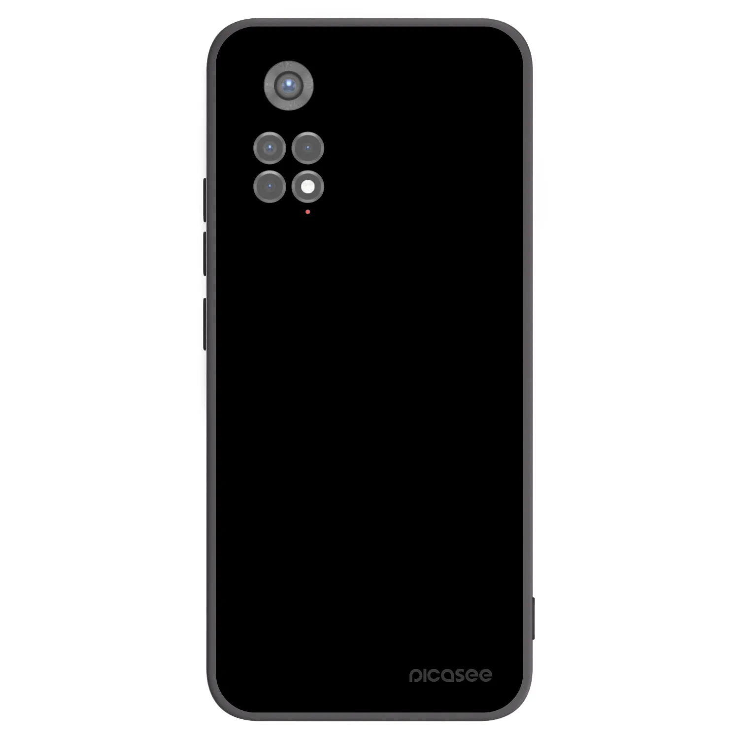 Picasee silikonový černý obal pro Xiaomi Redmi Note 11S 5G - Black Bliss
