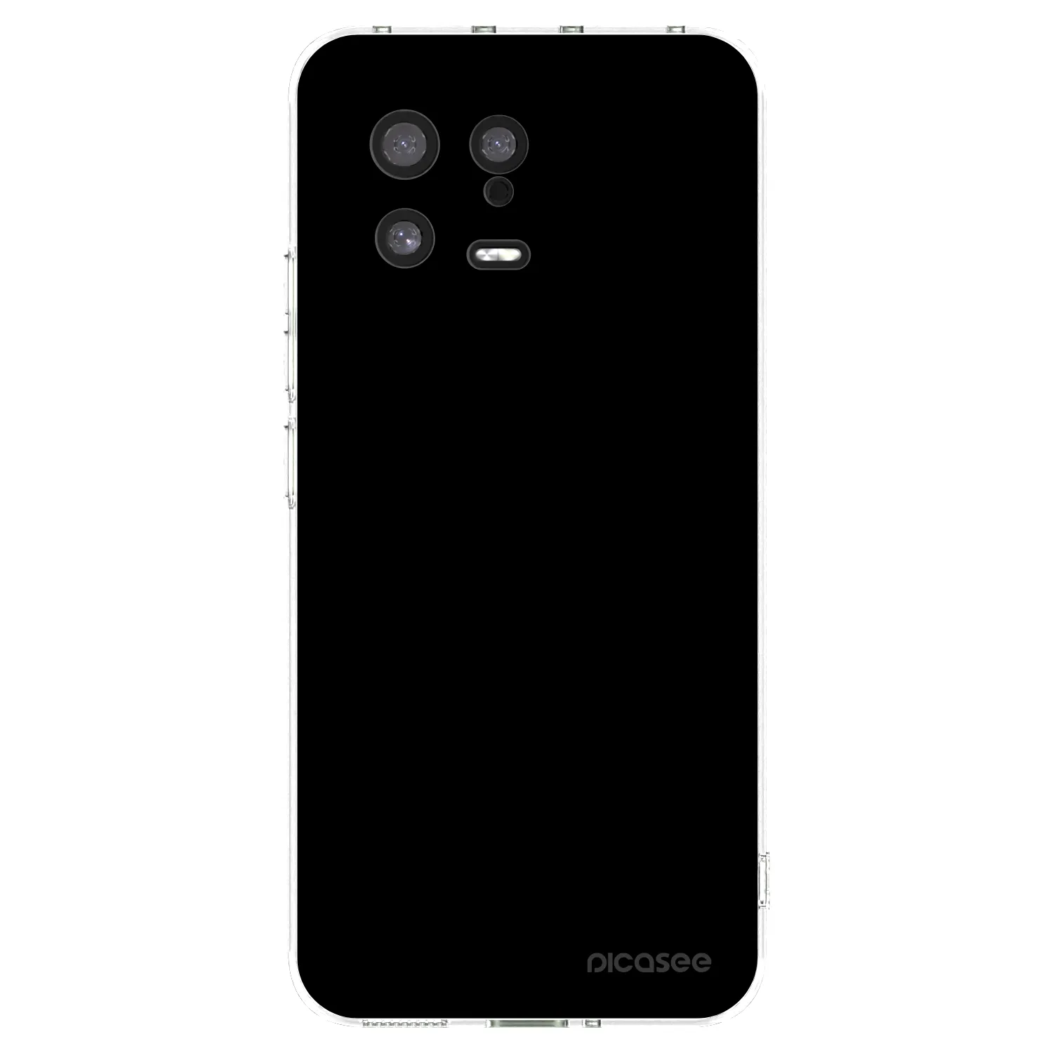 Picasee silikonový průhledný obal pro Xiaomi 13 - Black Bliss