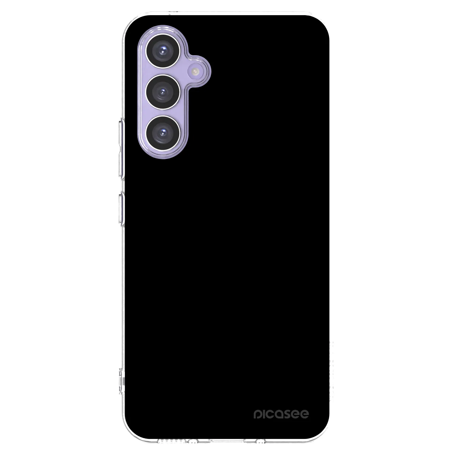 Picasee silikonový průhledný obal pro Samsung Galaxy A54 5G A546B - Black Bliss