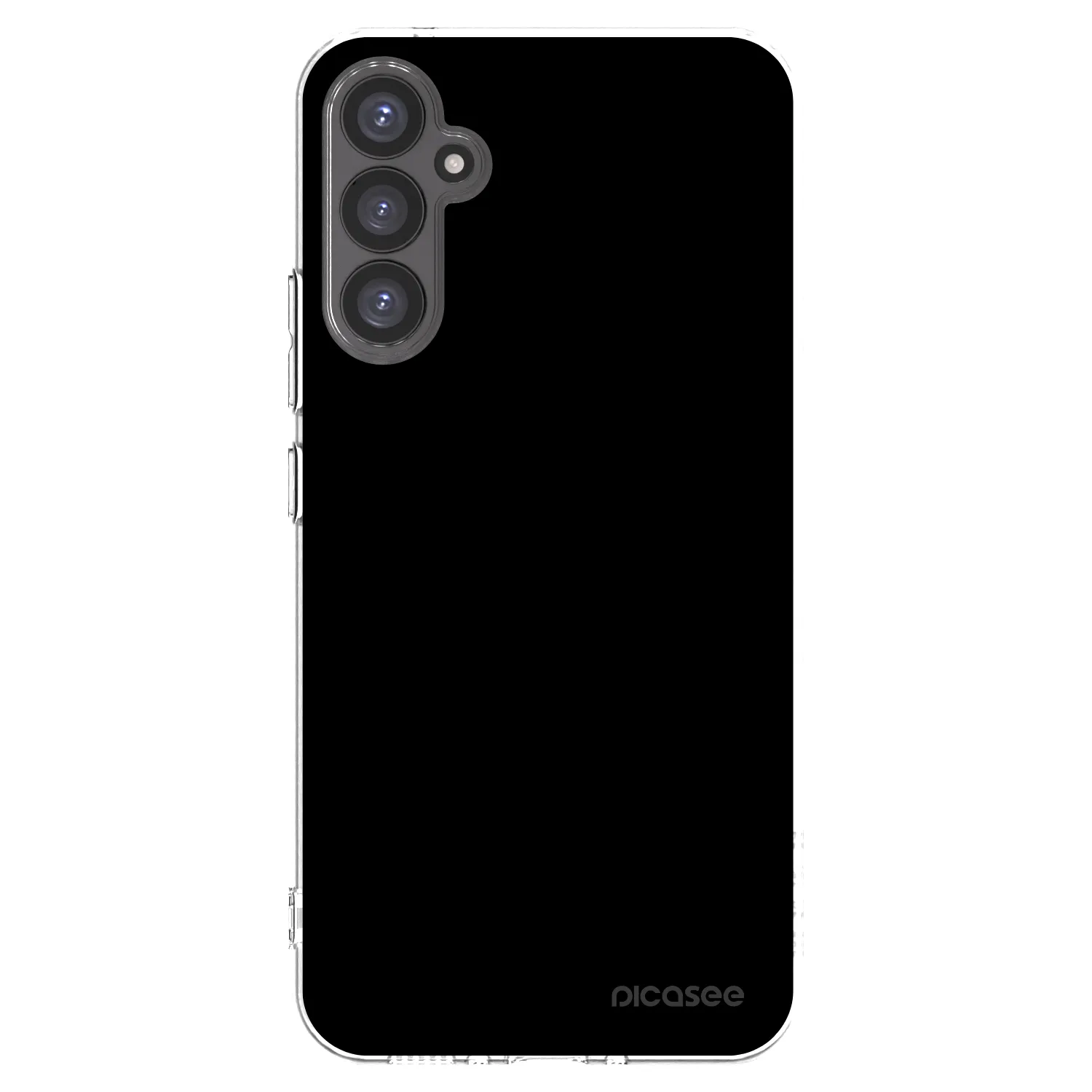 Picasee silikonový průhledný obal pro Samsung Galaxy A34 5G A346B - Black Bliss