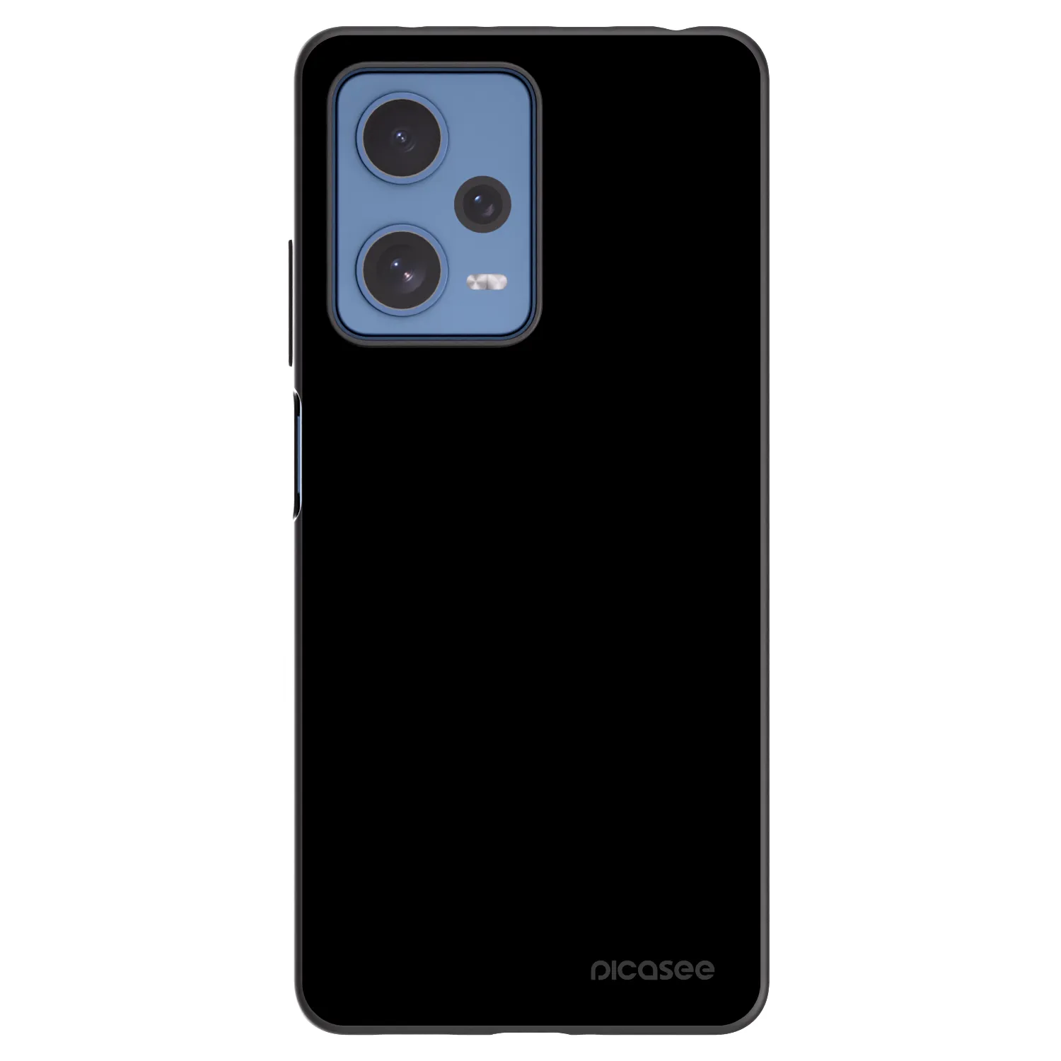 Picasee silikonový černý obal pro Xiaomi Redmi Note 12 Pro 5G - Black Bliss