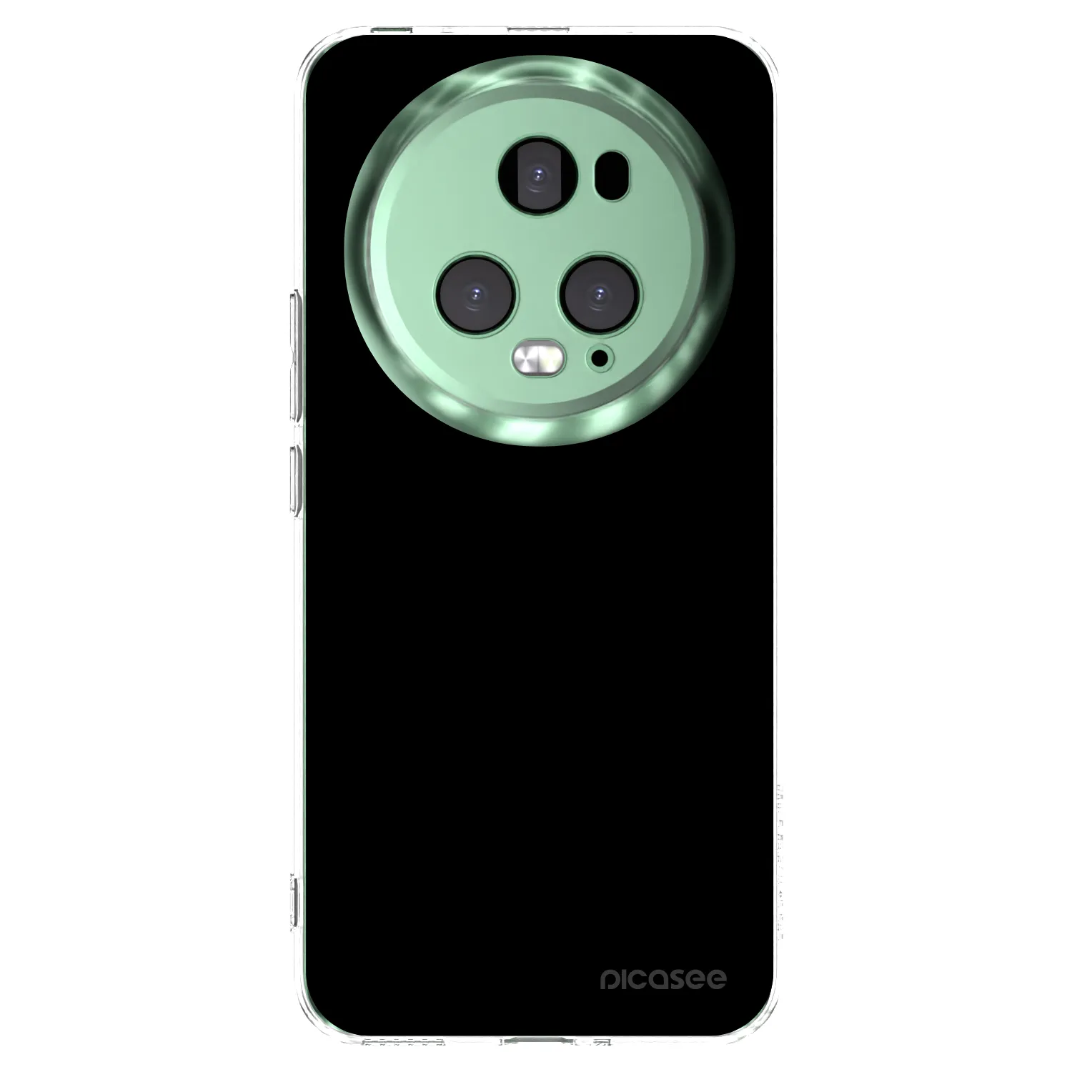 Picasee silikonový průhledný obal pro Honor Magic5 Pro - Black Bliss