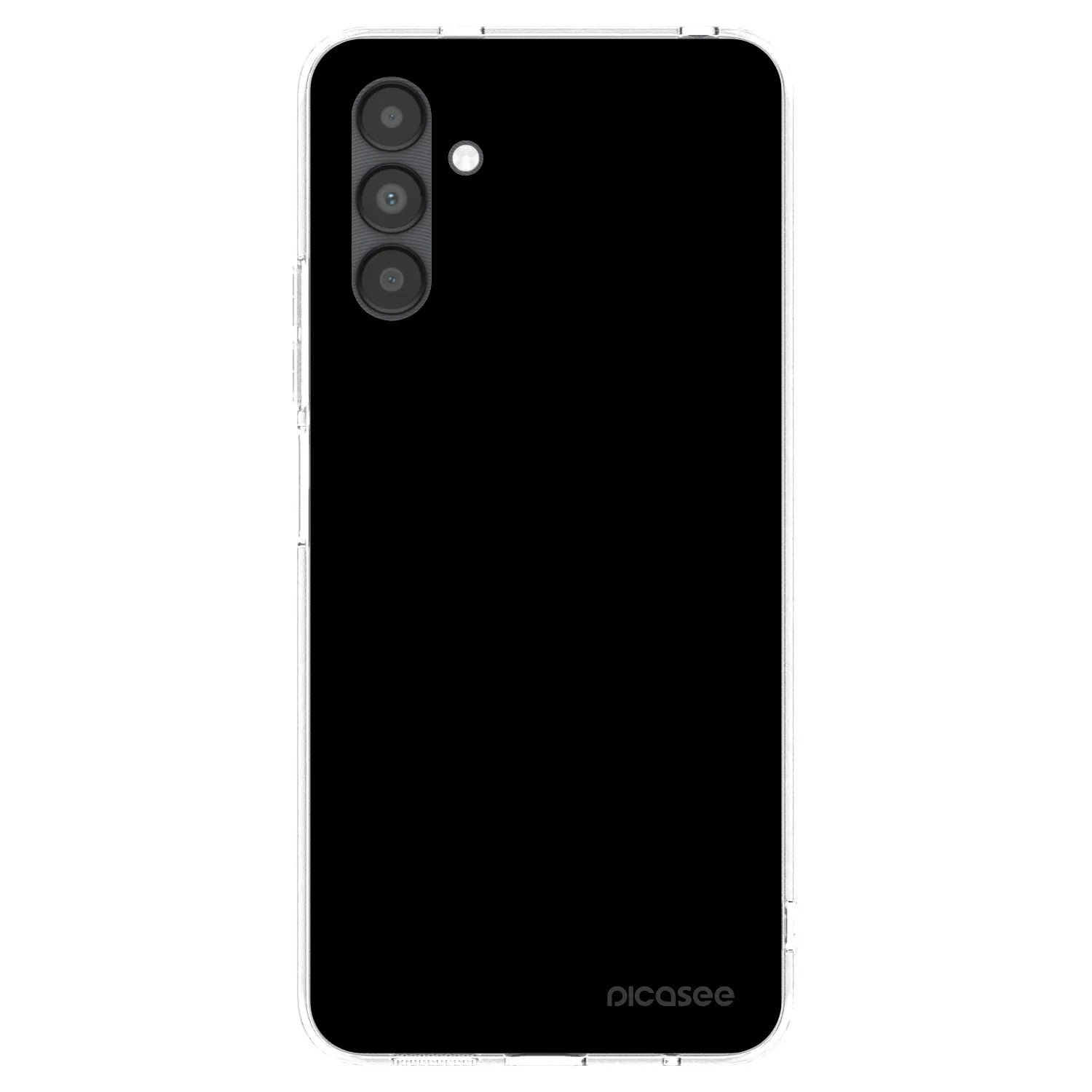 Picasee silikonový průhledný obal pro Samsung Galaxy A04s A047F - Black Bliss