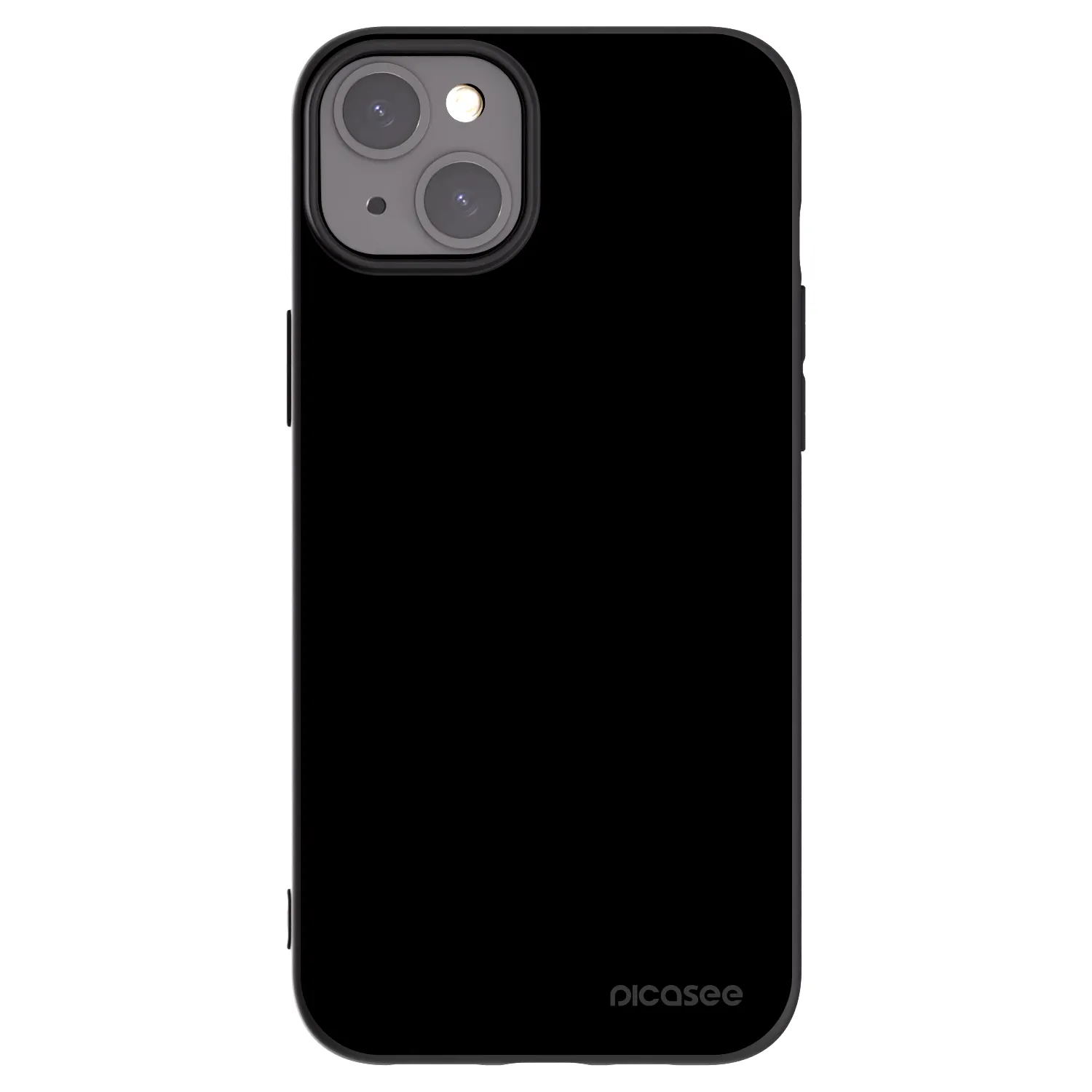 Picasee silikonový černý obal pro Apple iPhone 15 Plus - Black Bliss