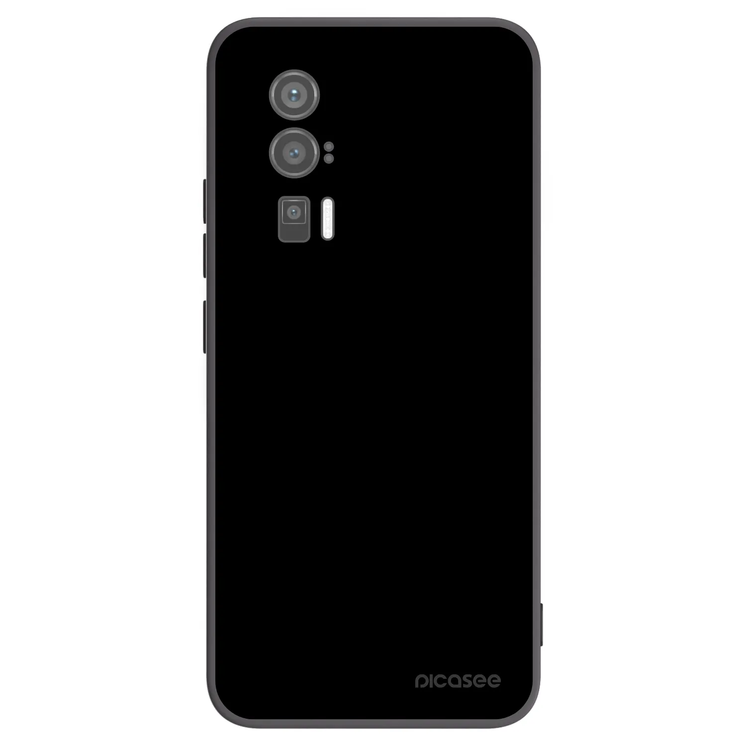 Picasee silikonový černý obal pro Xiaomi Poco F5 Pro 5G - Black Bliss