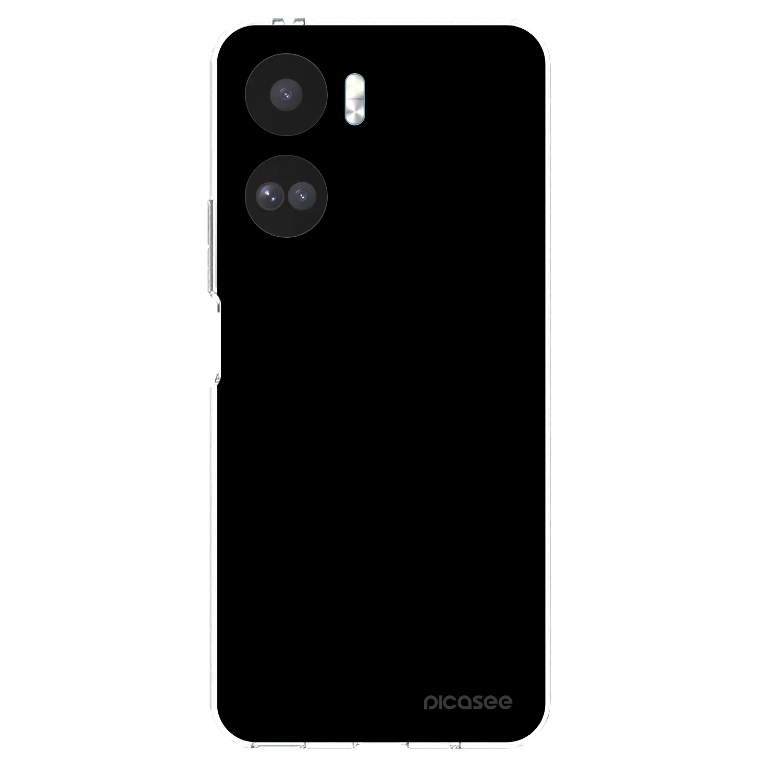 Picasee silikonový průhledný obal pro Honor 90 Lite 5G - Black Bliss