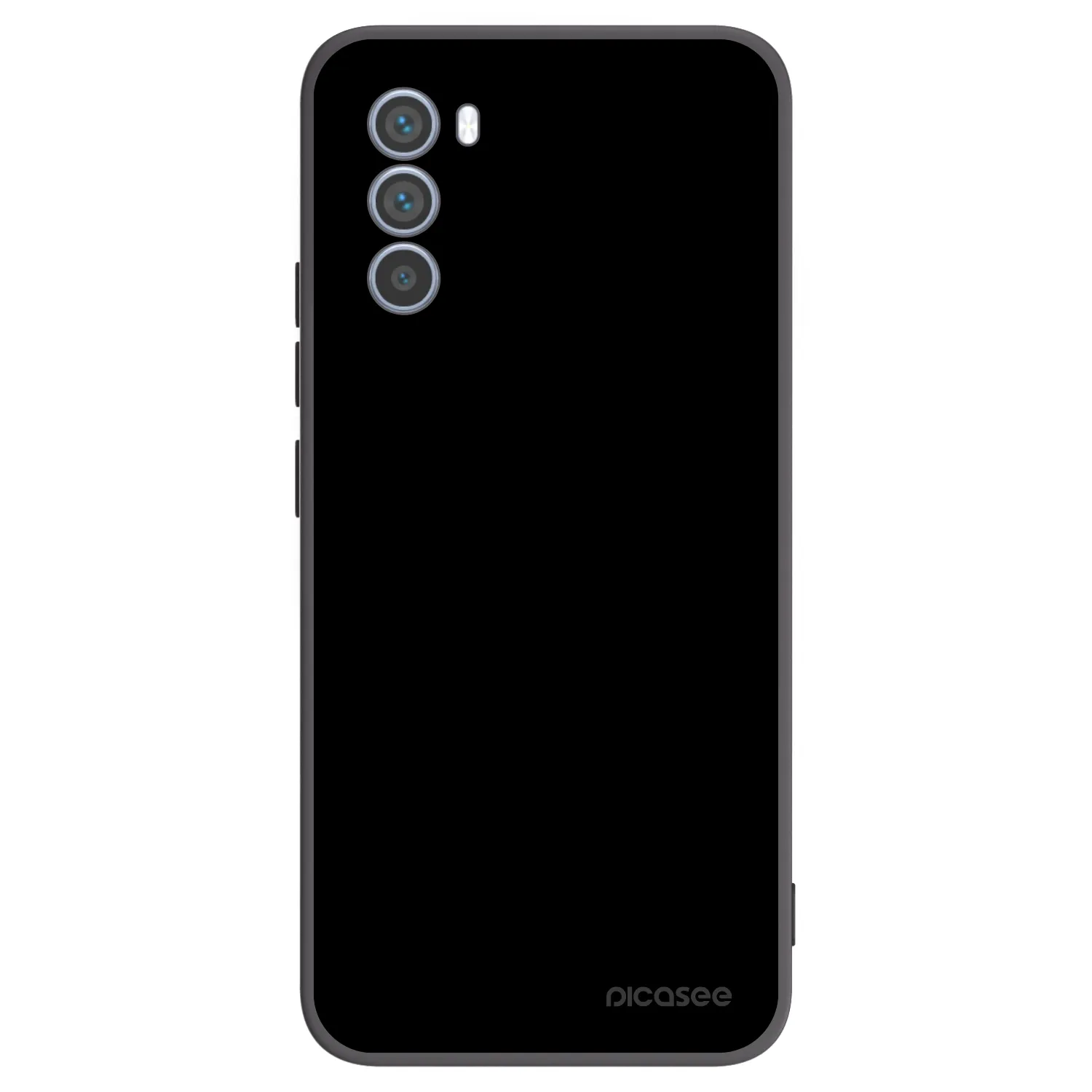 Picasee silikonový černý obal pro Motorola Moto G62 - Black Bliss