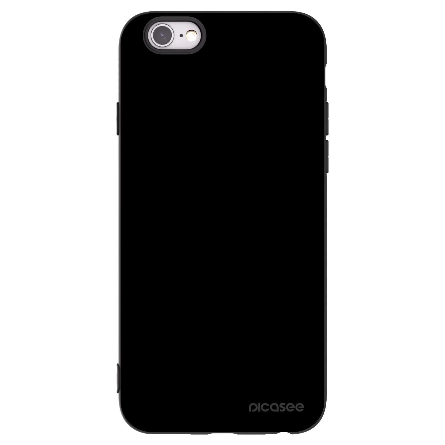 Picasee silikonový černý obal pro Apple iPhone 6/6S - Black Bliss