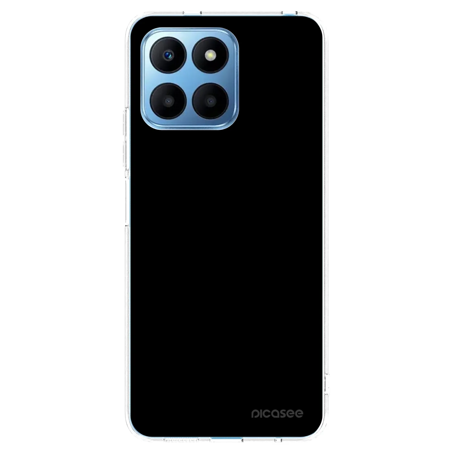 Picasee silikonový průhledný obal pro Honor 70 Lite - Black Bliss