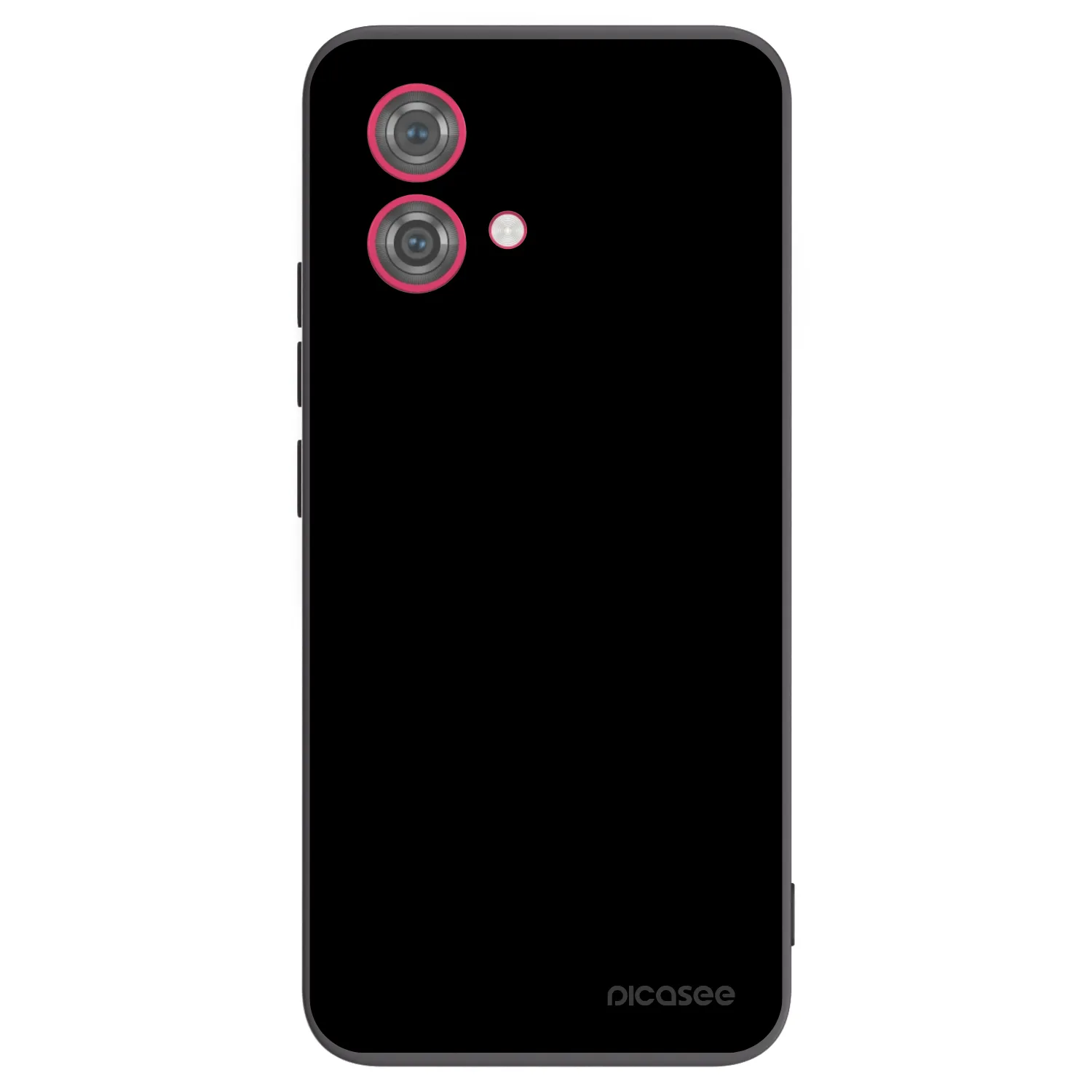 Picasee silikonový černý obal pro Motorola Moto G84 5G - Black Bliss