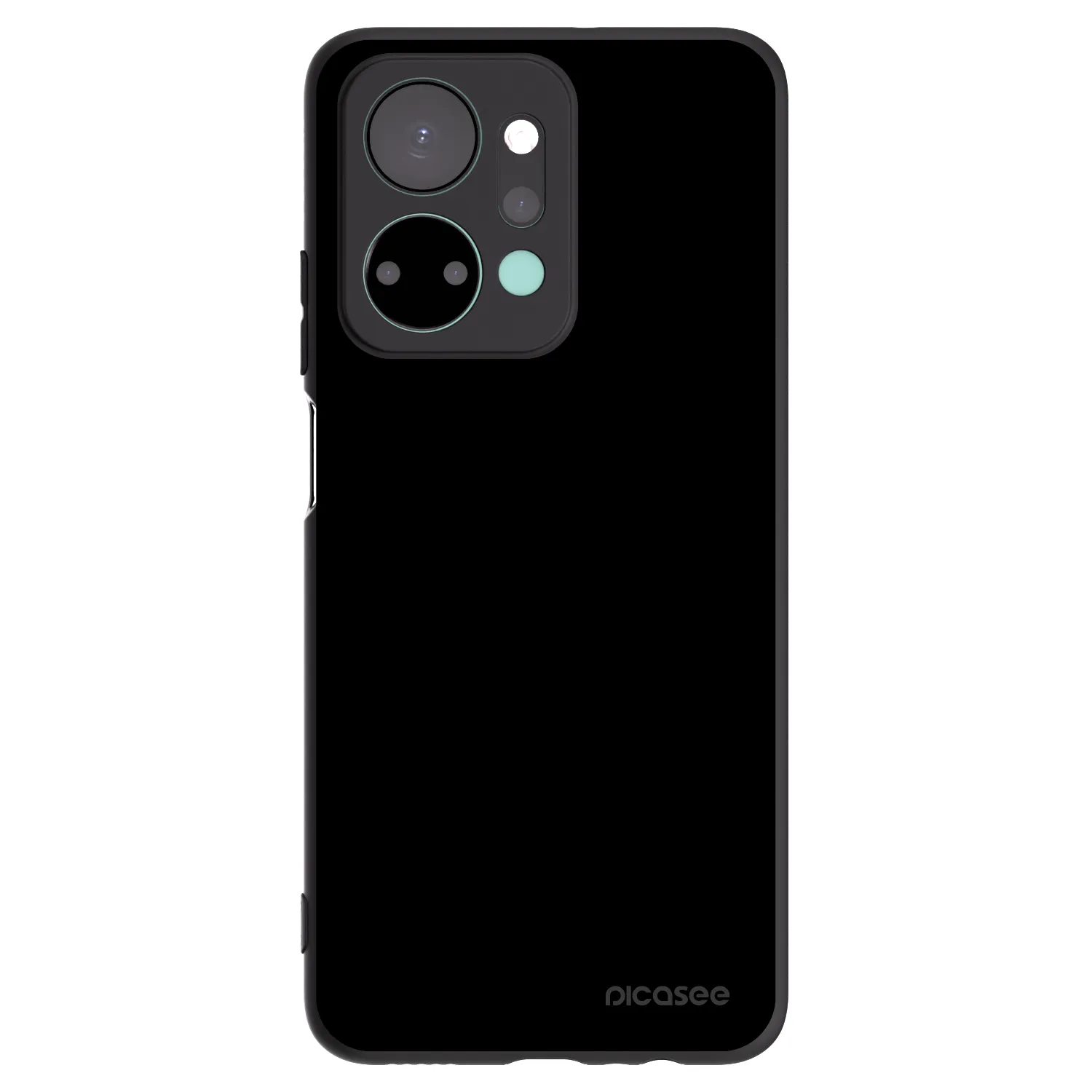 Picasee silikonový černý obal pro Honor X7a - Black Bliss