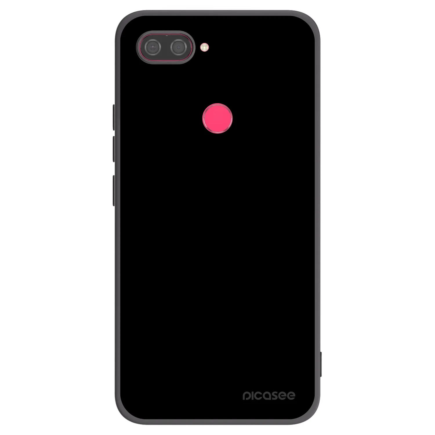 Picasee silikonový černý obal pro Xiaomi Mi 8 Lite - Black Bliss