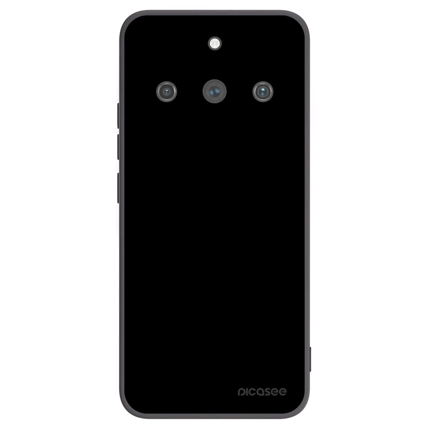 Picasee silikonový černý obal pro Realme 11 Pro+ - Black Bliss