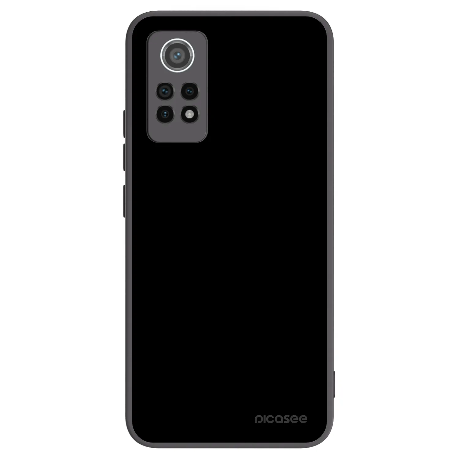 Picasee silikonový černý obal pro Xiaomi Redmi Note 12 Pro 4G - Black Bliss