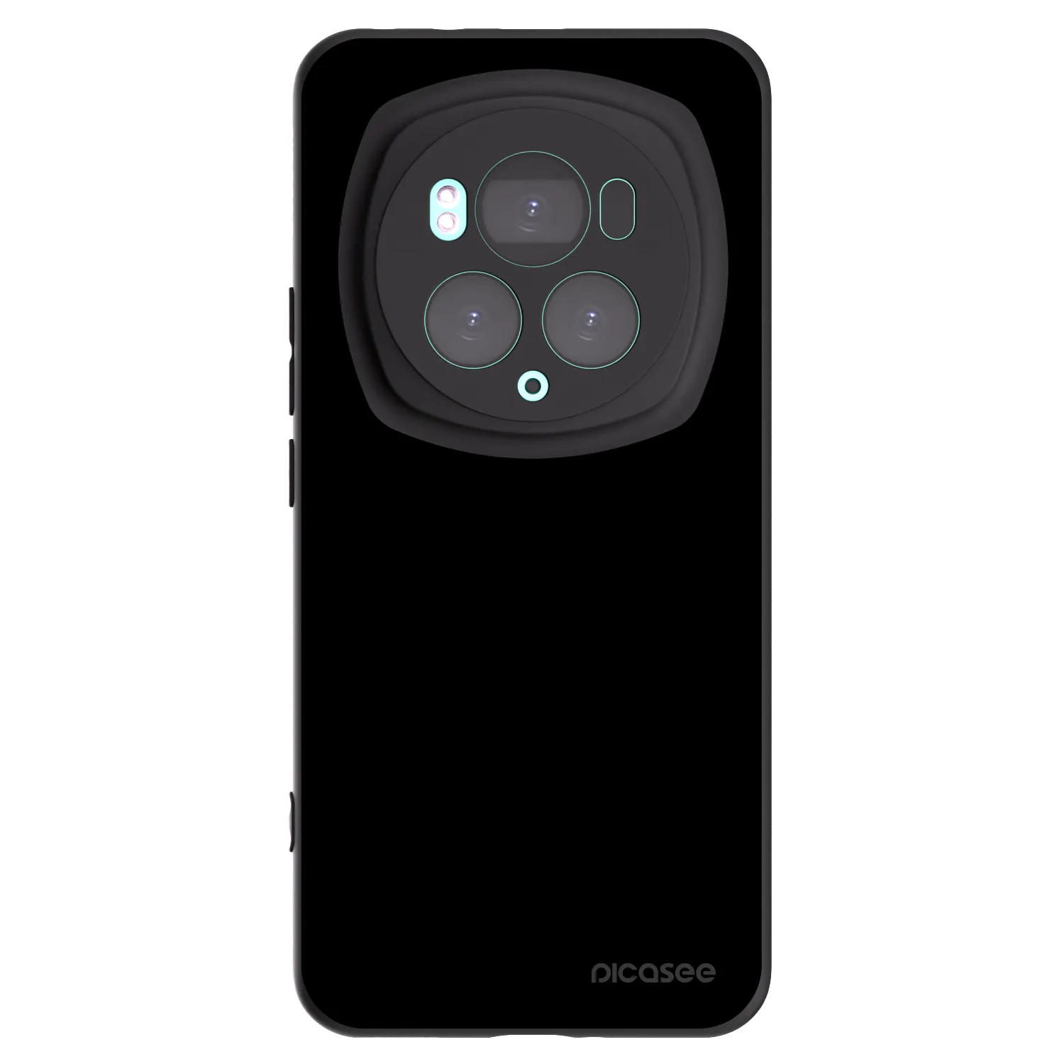 Picasee silikonový černý obal pro Honor Magic6 Pro - Black Bliss