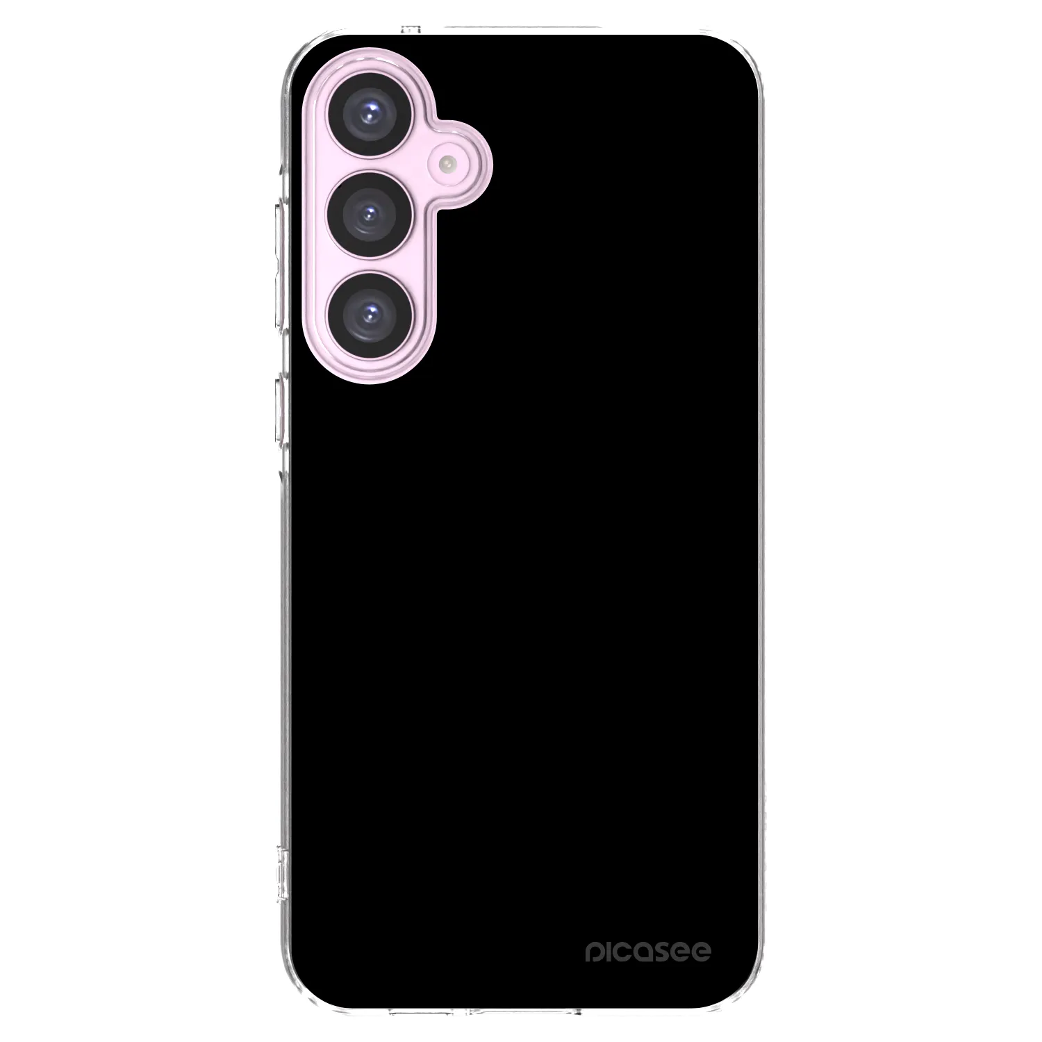 Picasee silikonový průhledný obal pro Samsung Galaxy A55 5G A556B - Black Bliss