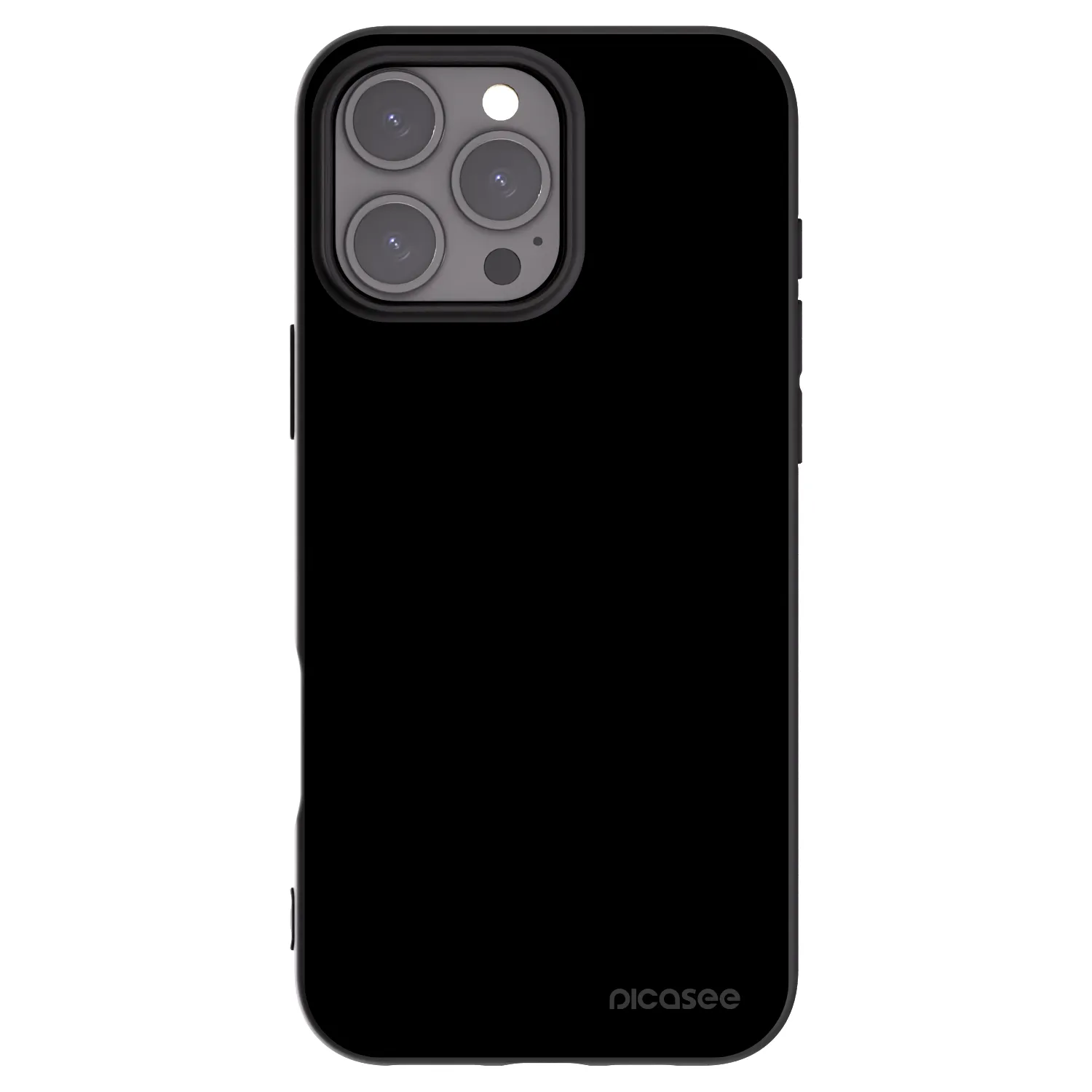 Picasee silikonový černý obal pro Apple iPhone 16 Pro Max - Black Bliss