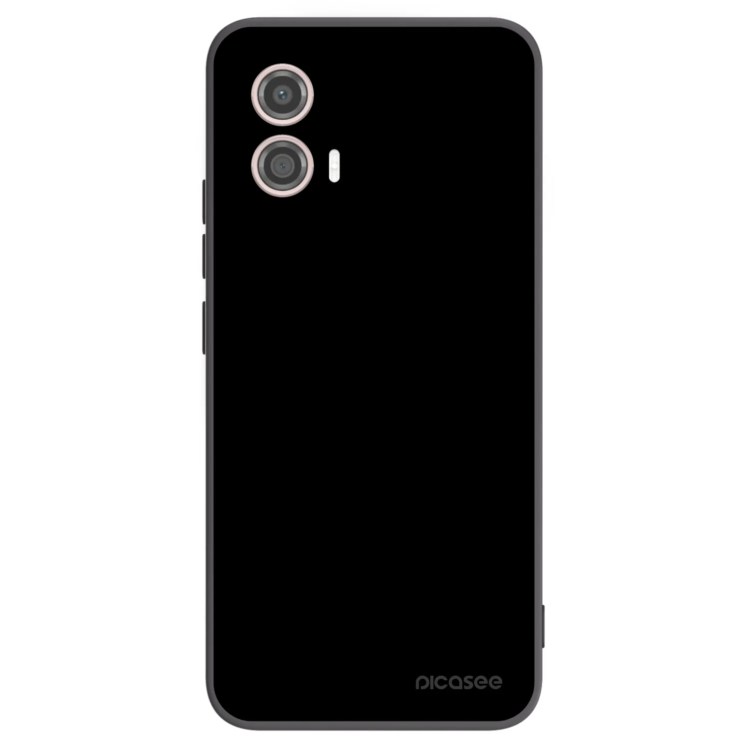 Picasee silikonový černý obal pro Motorola Moto G53 5G - Black Bliss
