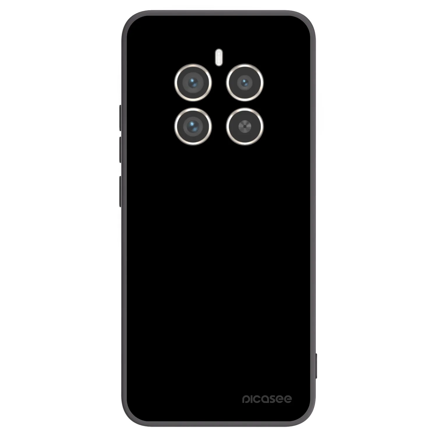 Picasee silikonový černý obal pro Realme 12 Pro 5G - Black Bliss
