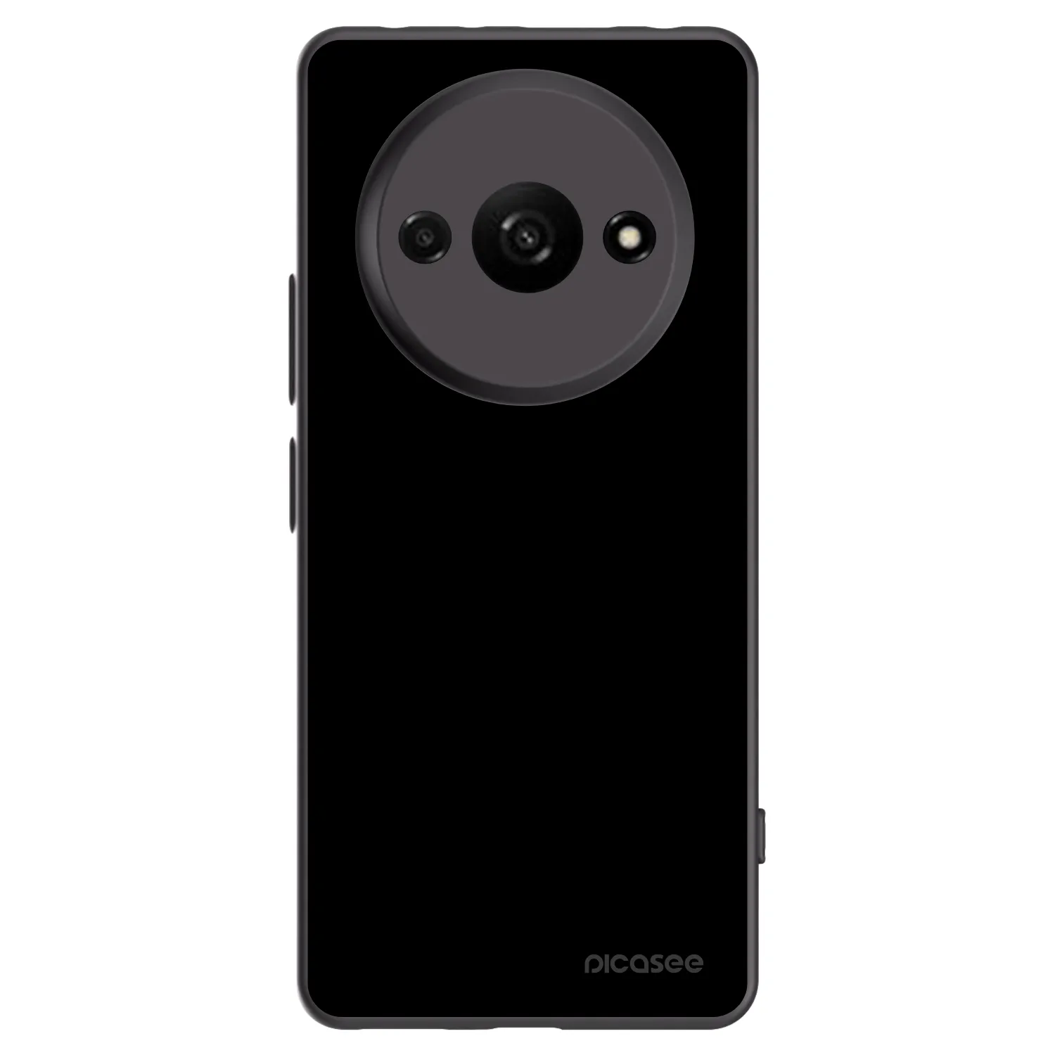 Picasee silikonový černý obal pro Xiaomi Redmi A3 - Black Bliss